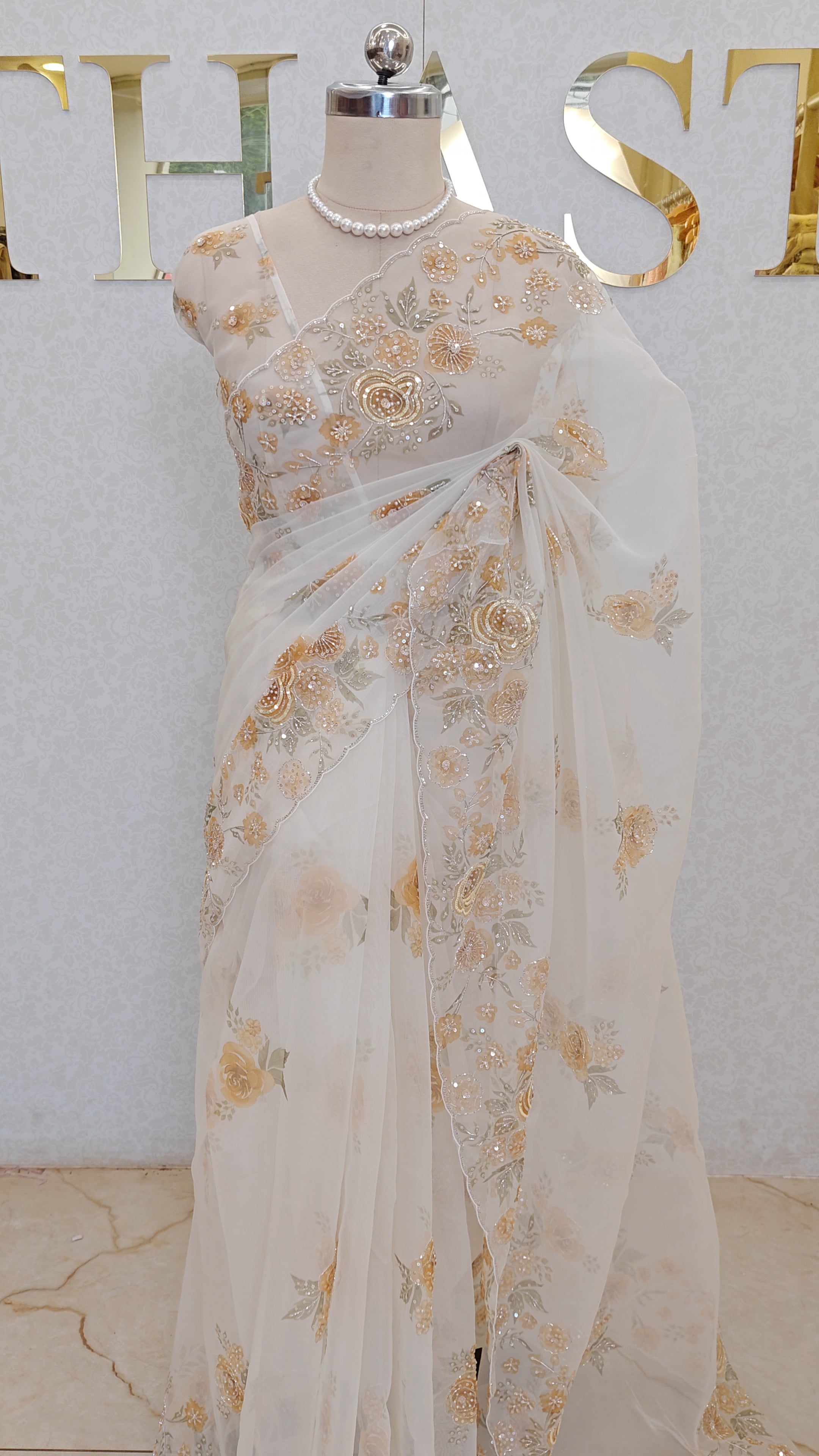ORGANZA SAREE