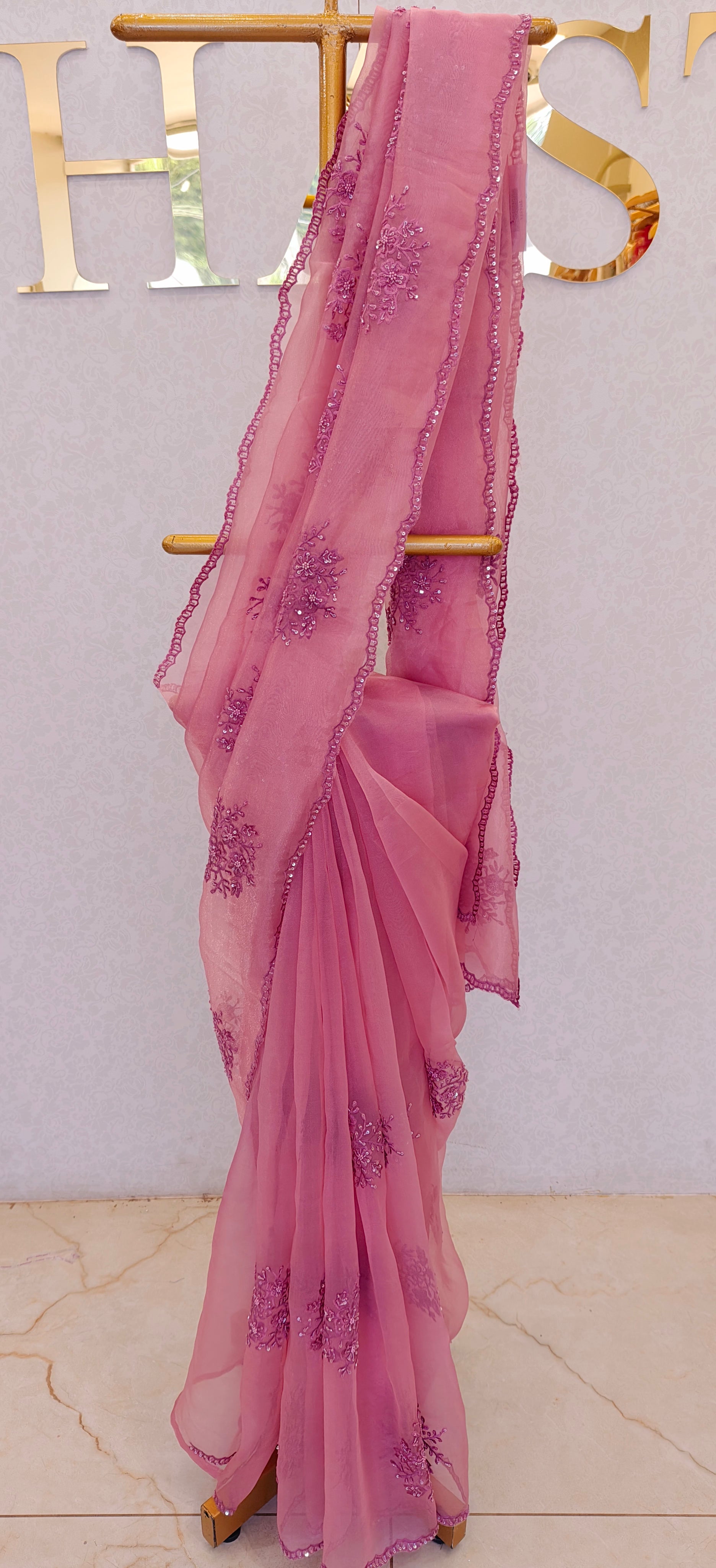 ORGANZA SAREE