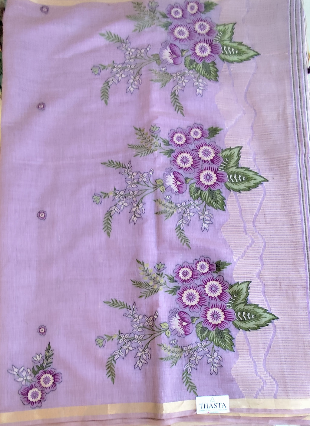 Jamdani cotton saree