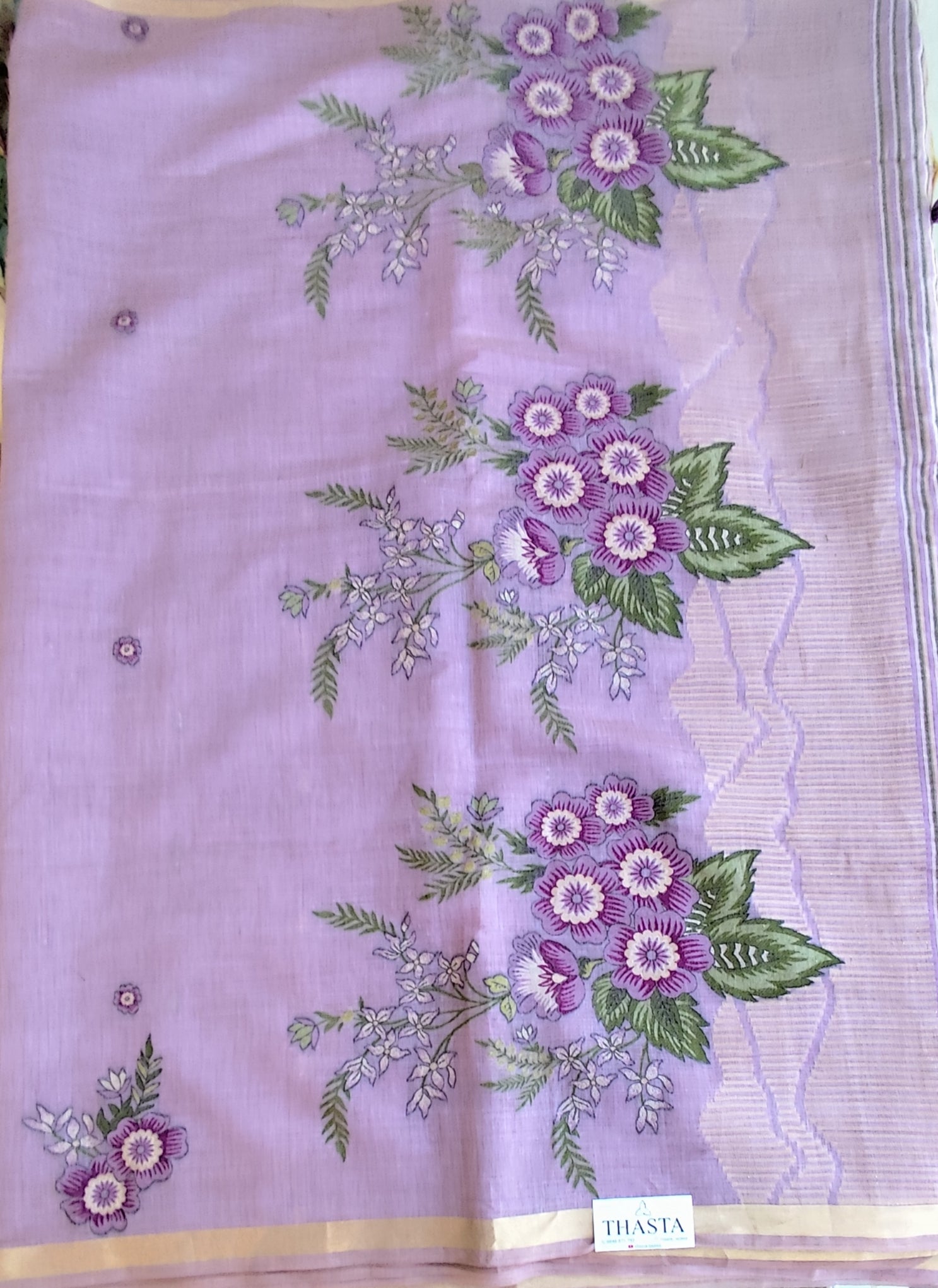 Jamdani cotton saree