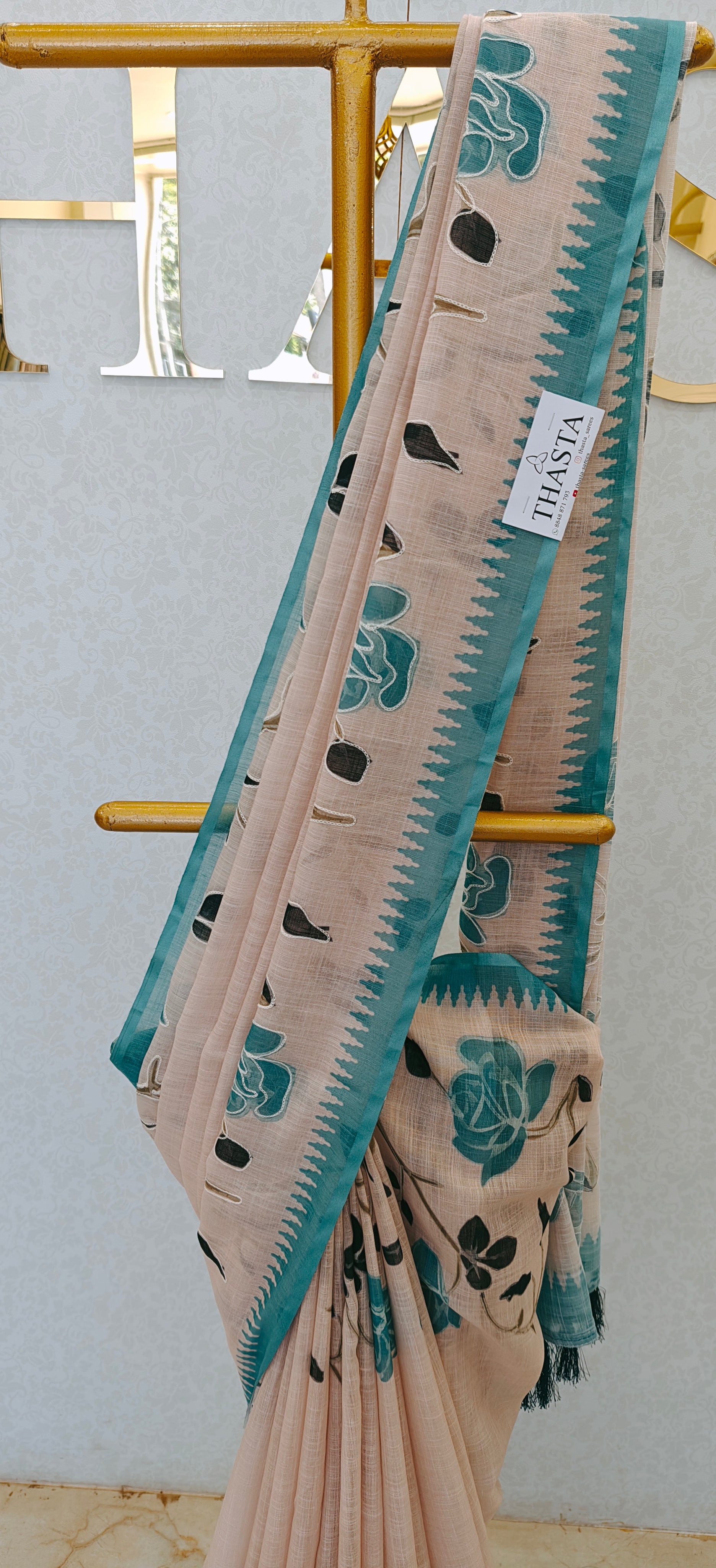 LINEN COTTON SAREE
