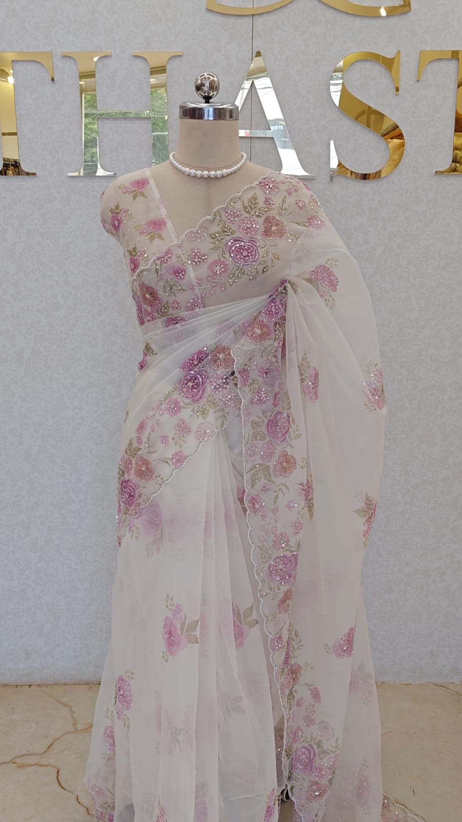 ORGANZA SAREE