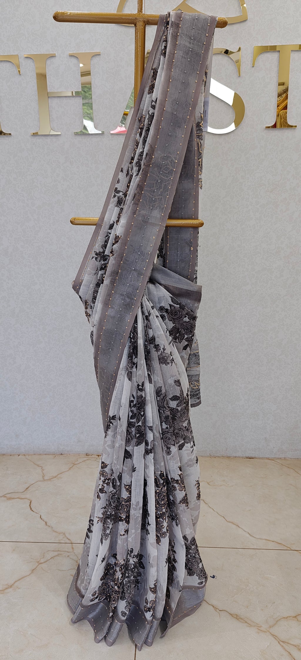 LINEN SAREE