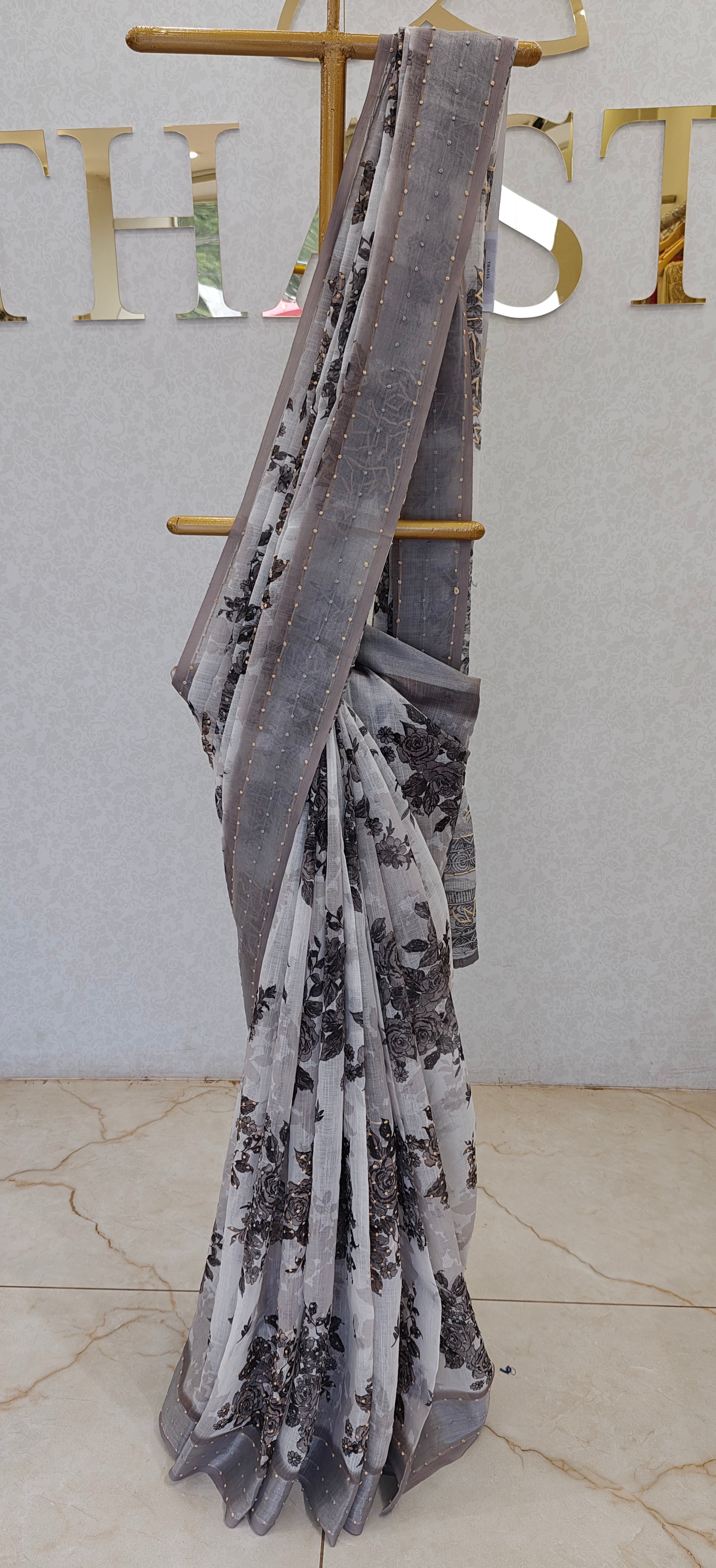 LINEN SAREE