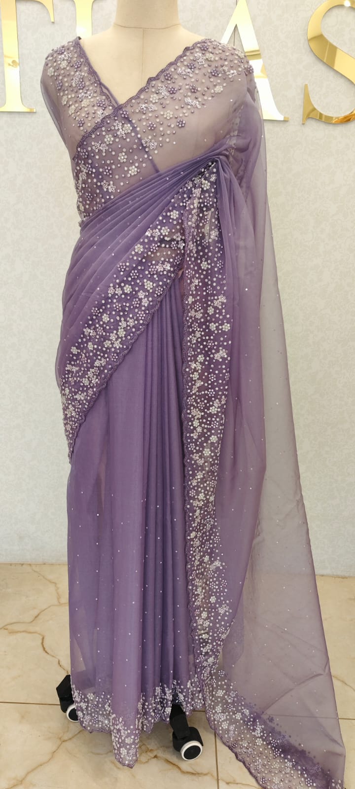 ORGANZA SAREE