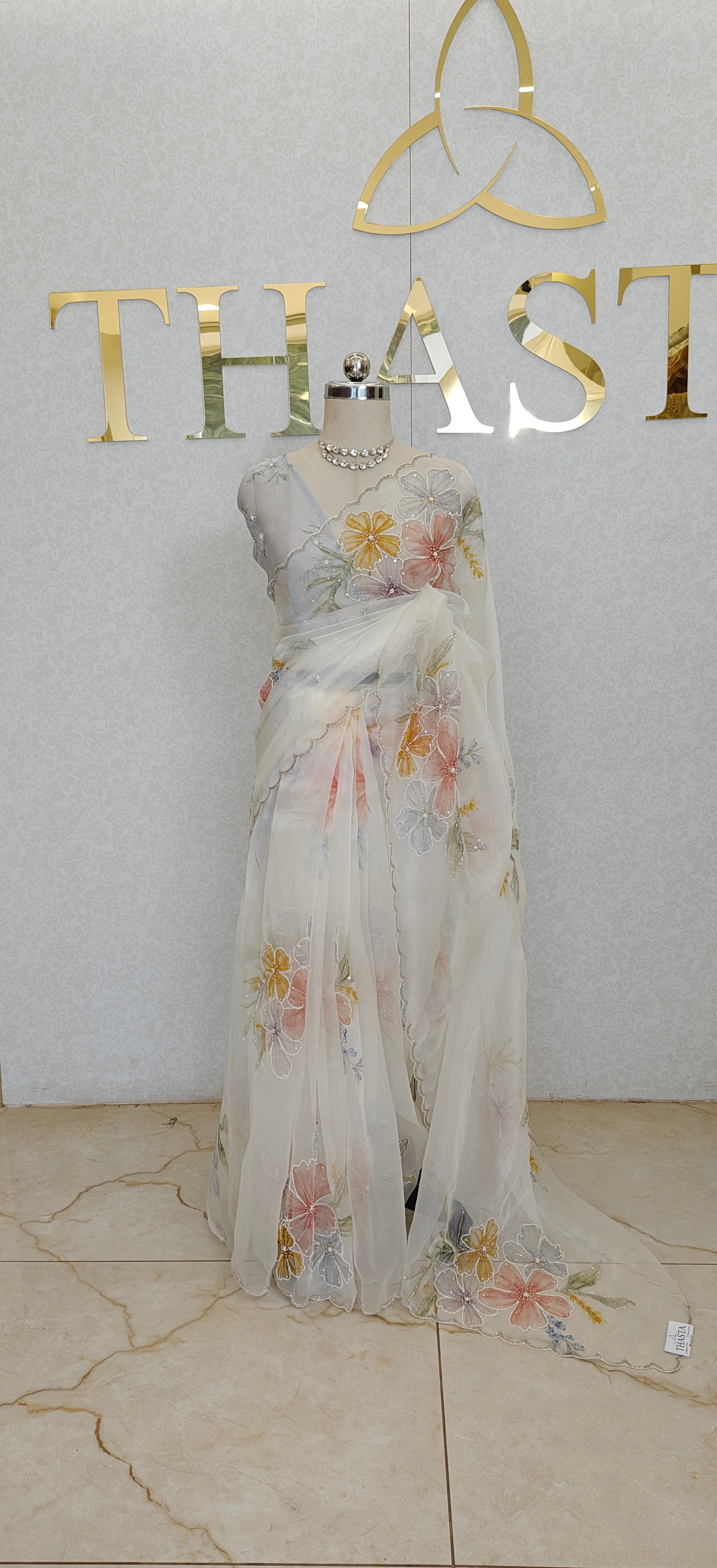 ORGANZA SAREE