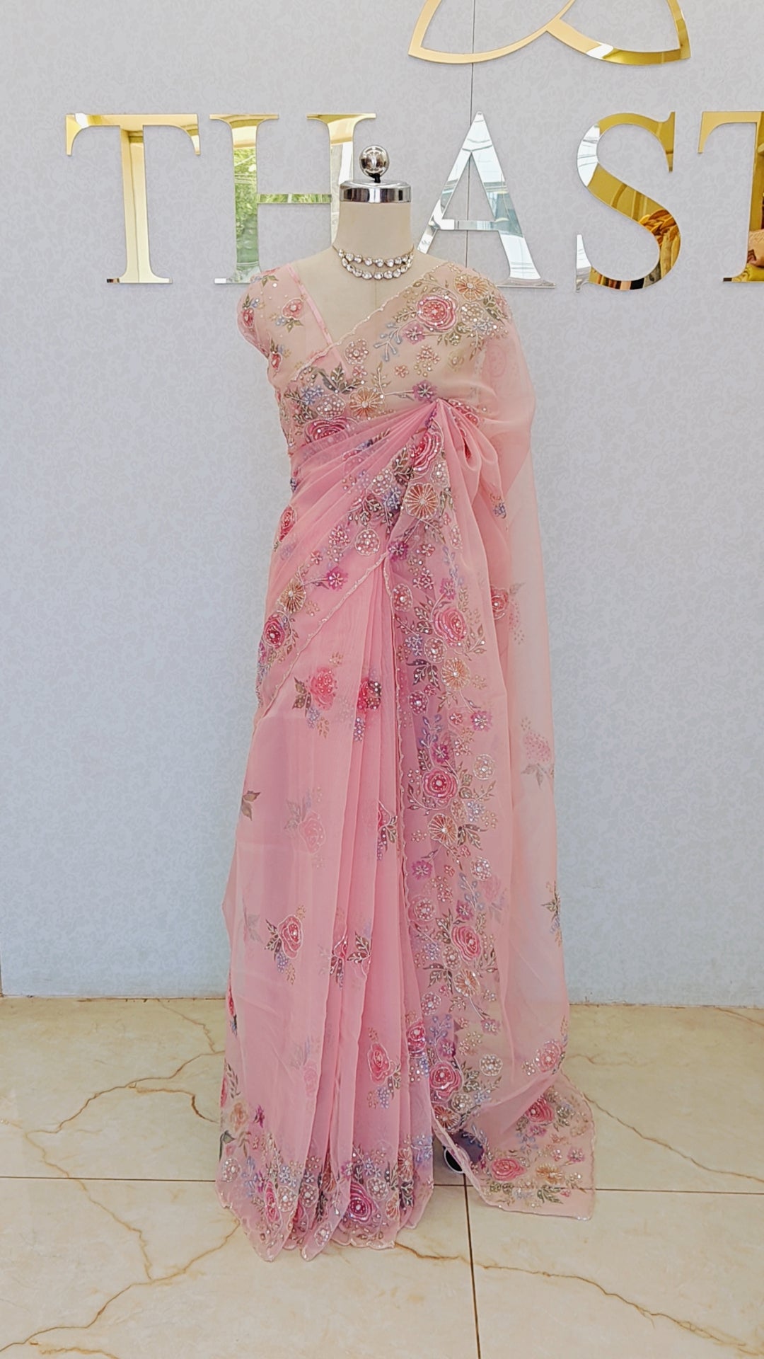 ORGANZA SAREE
