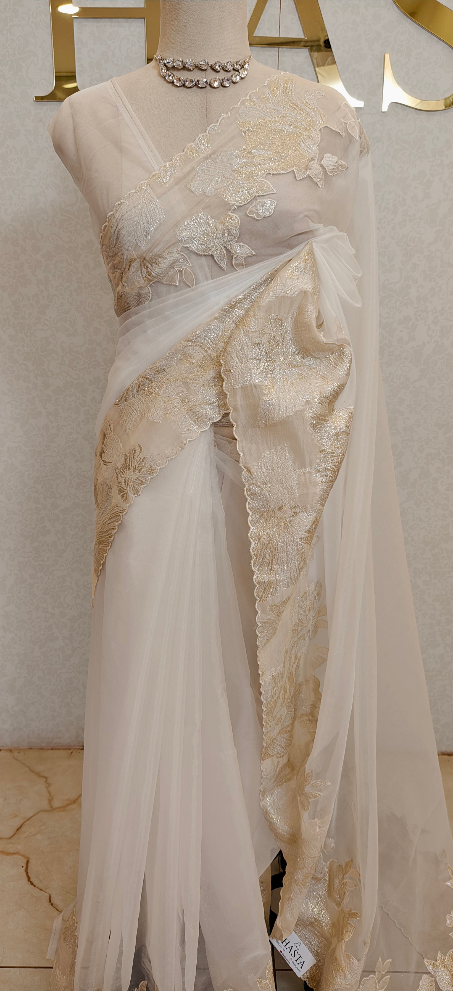 TURKISH ORGANZA SAREE