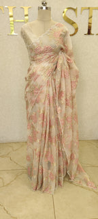 TURKISH ORGANZA SAREE