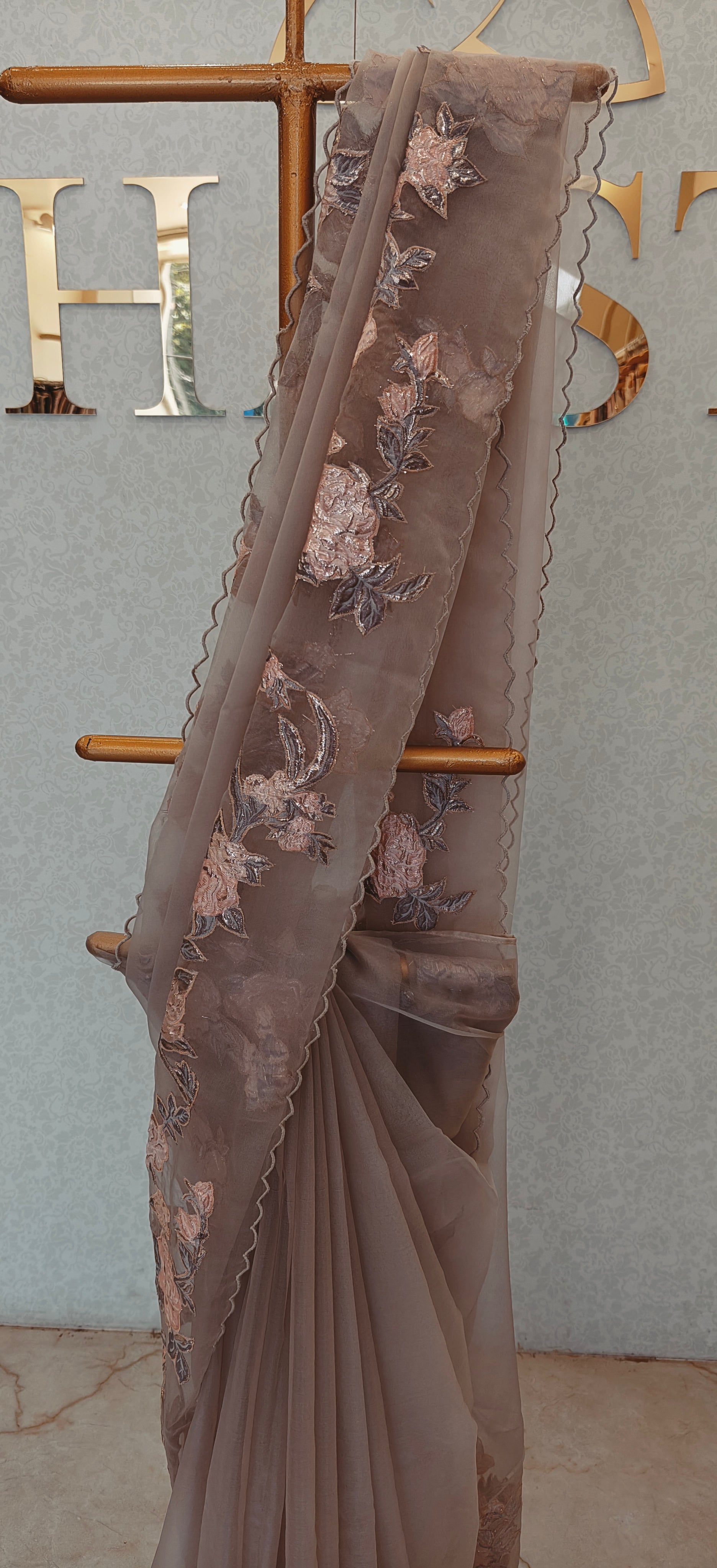 ORGANZA SAREE