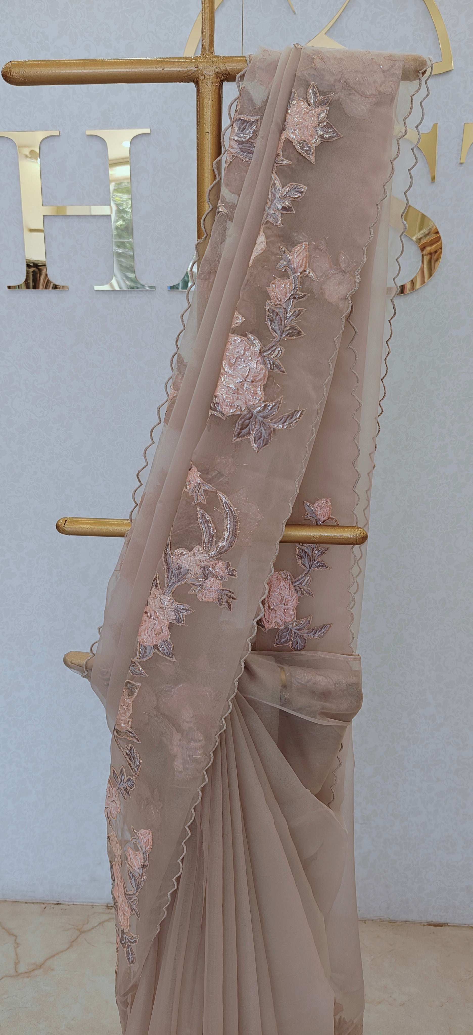 ORGANZA SAREE