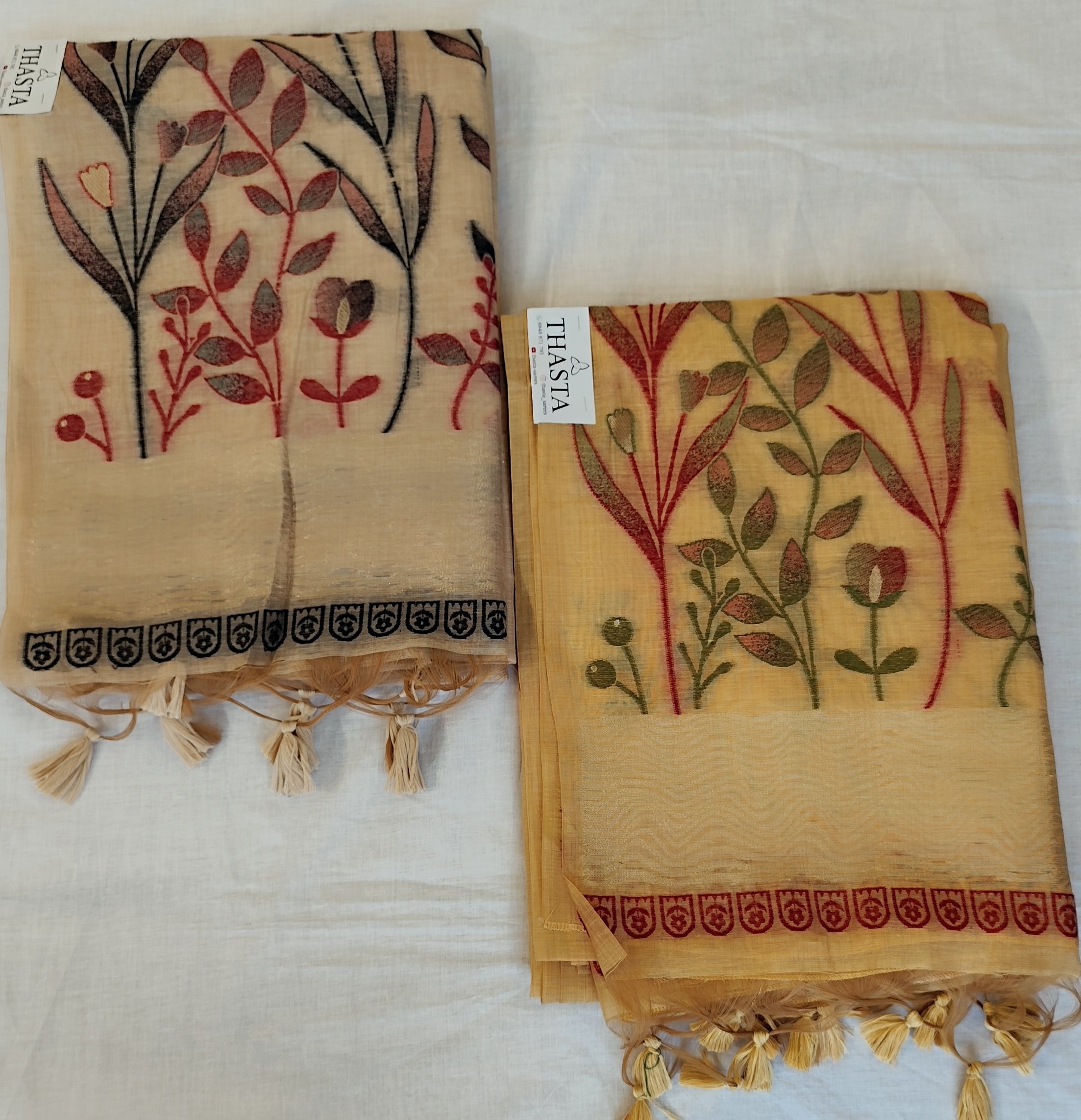 Jamdani cotton saree