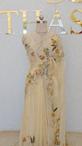 FLOWY ORGANZA SAREE