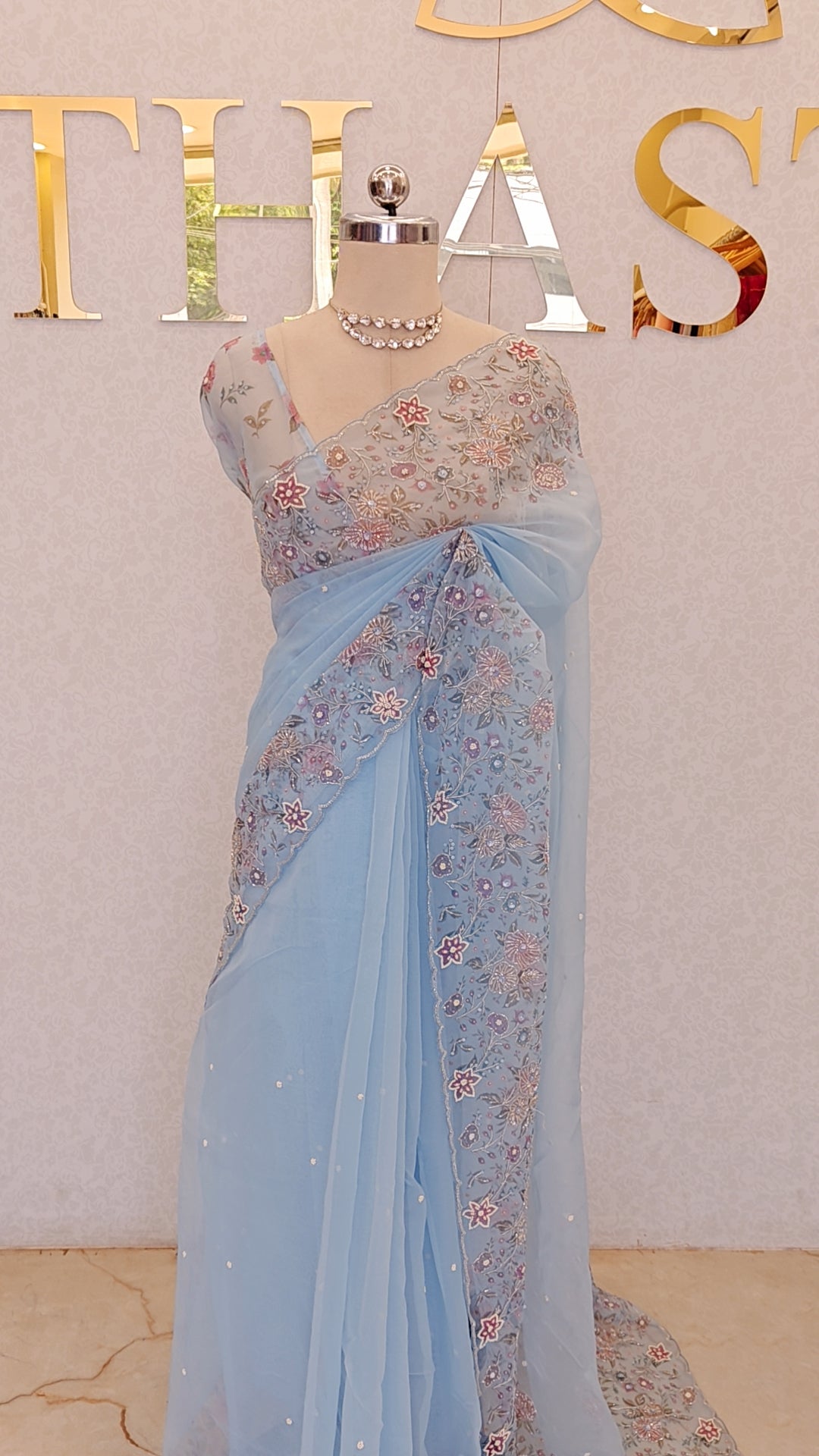 ORGANZA SAREE