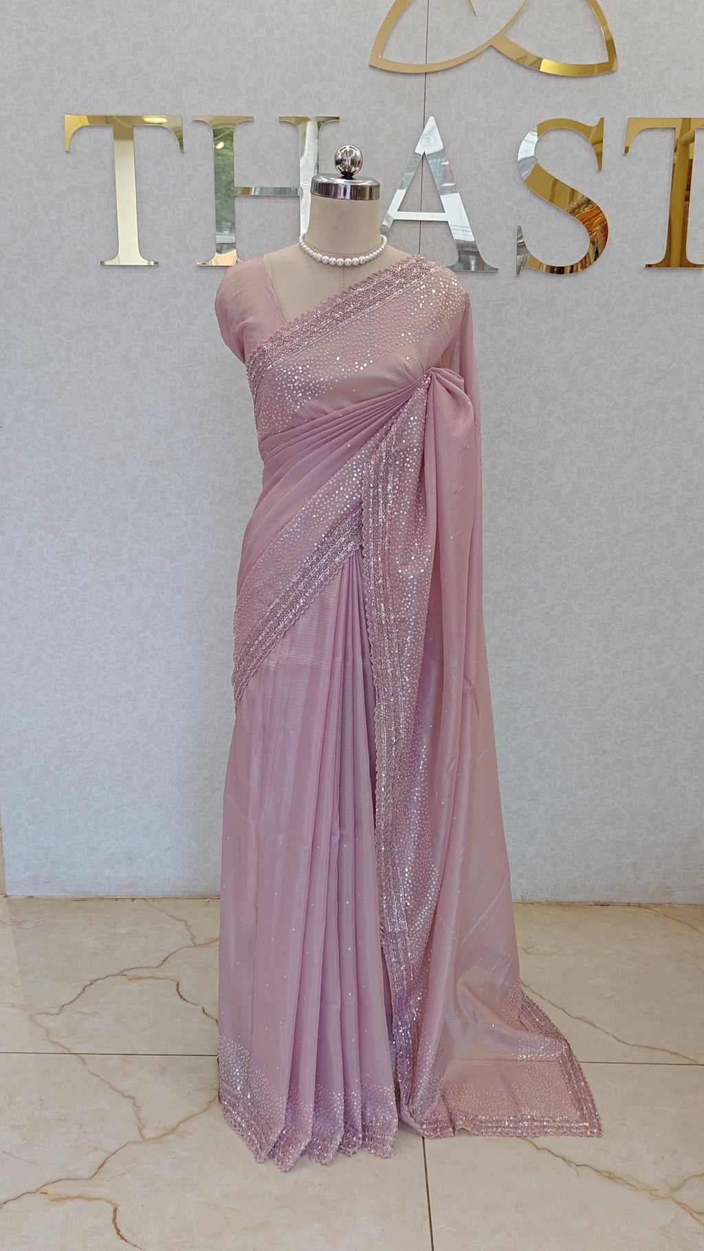 CRUSH ORGANZA SAREE