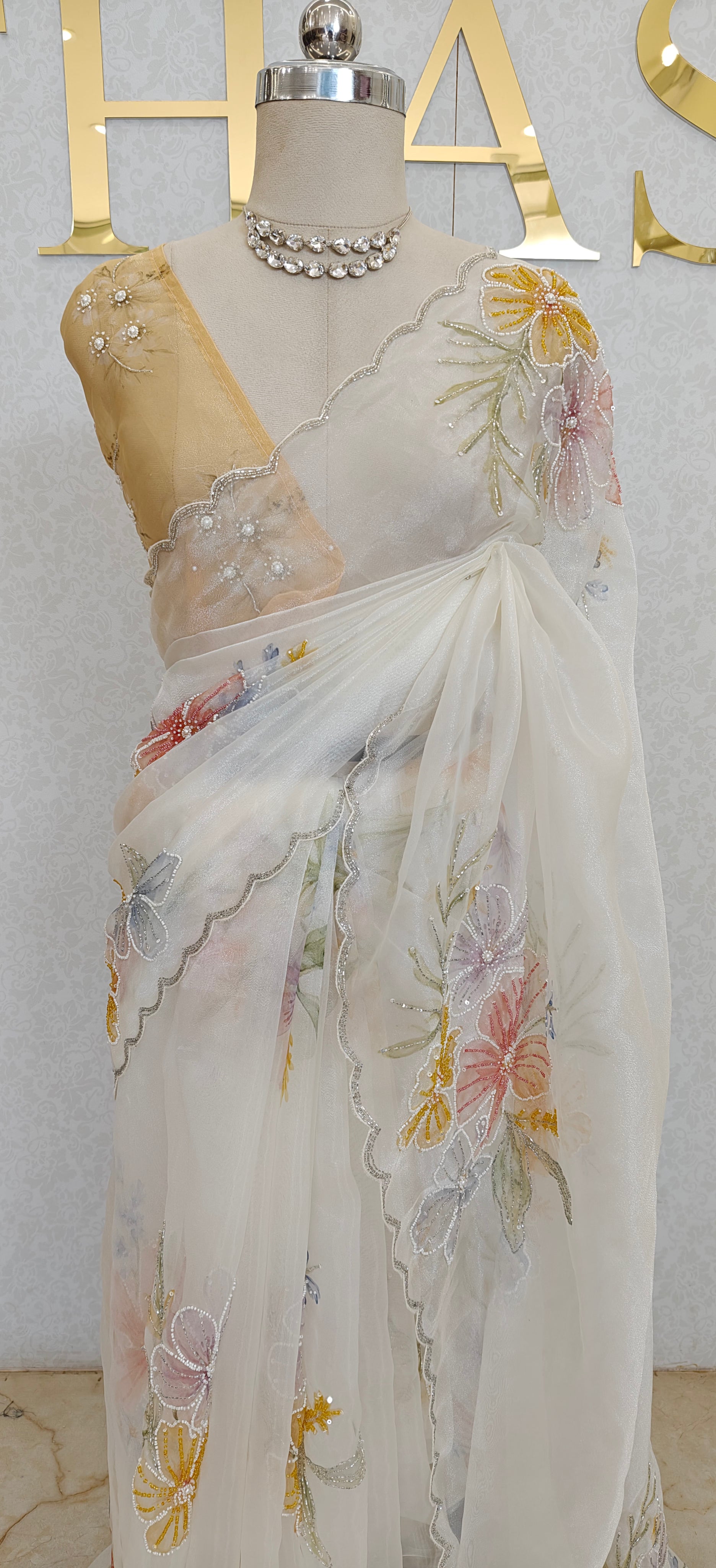 ORGANZA SAREE