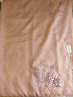 Crush Organza saree