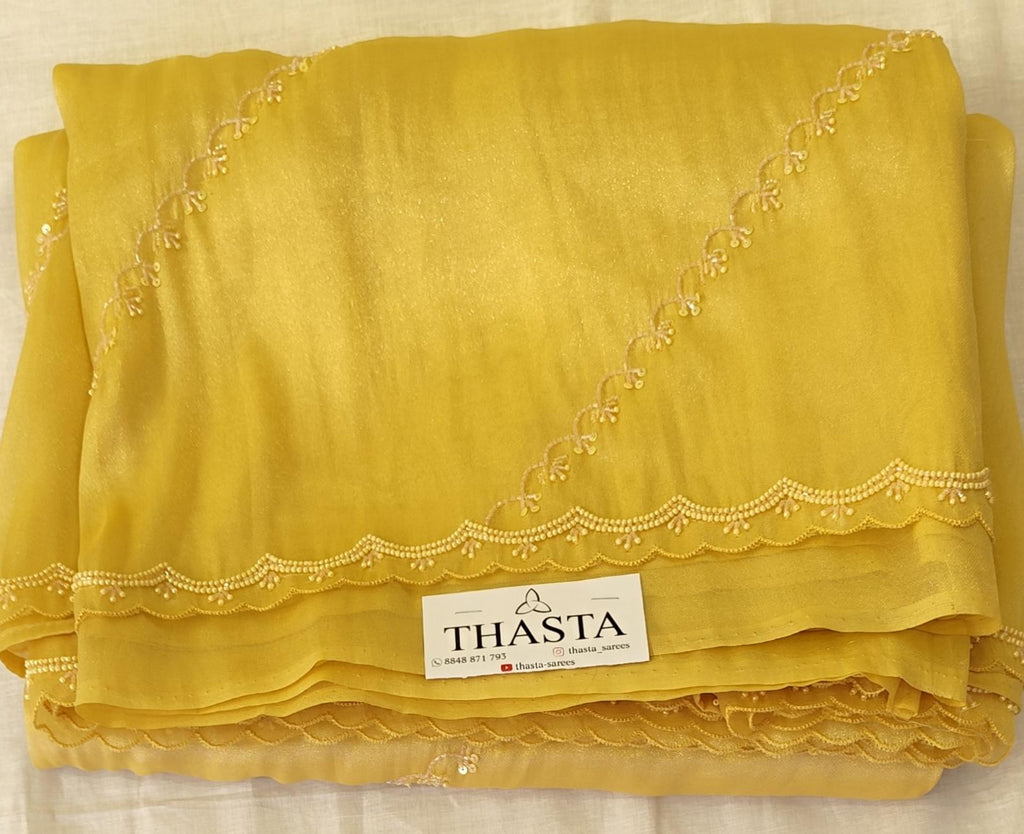 Chanderi Tissue saree