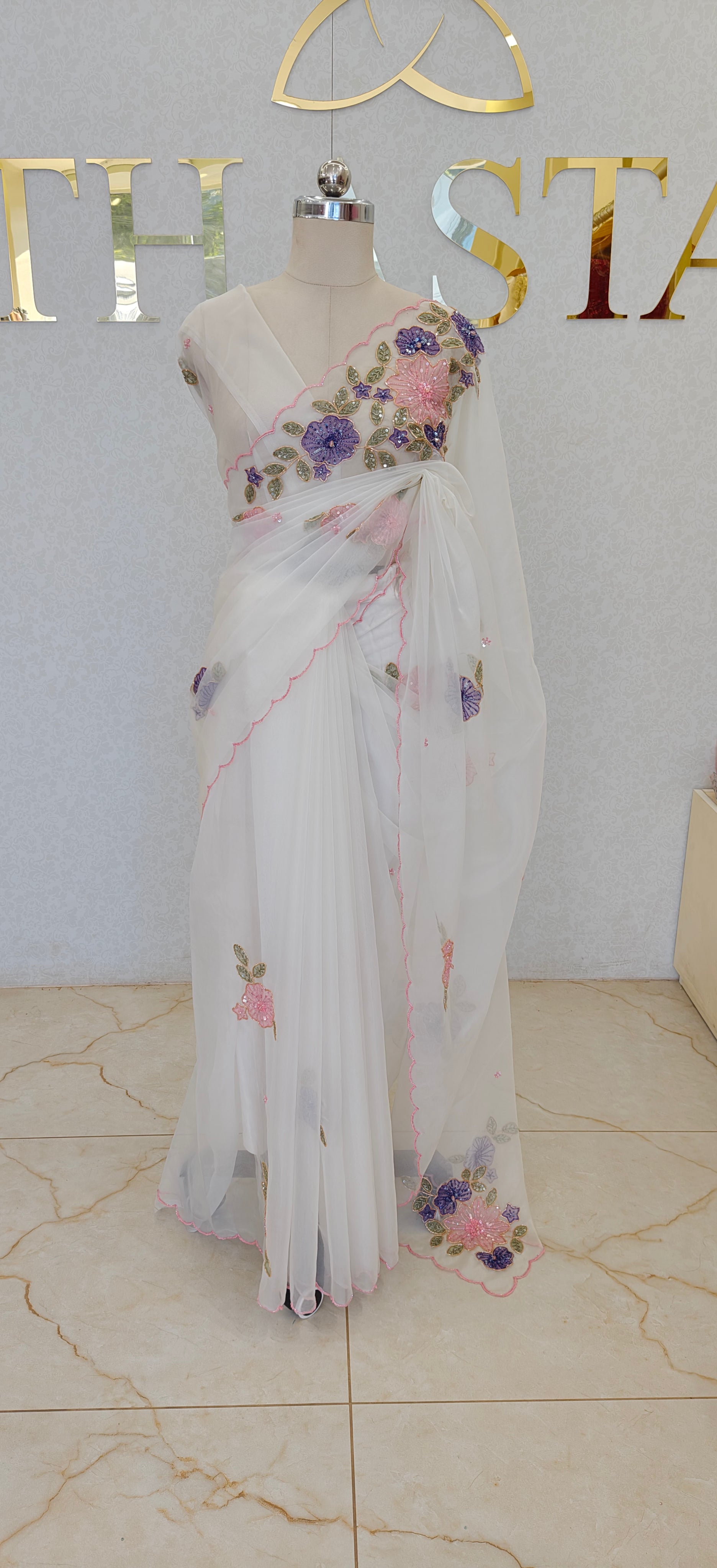 ORGANZA SAREE