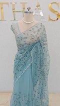 CRUSH ORGANZA SAREE