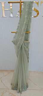 Organza saree