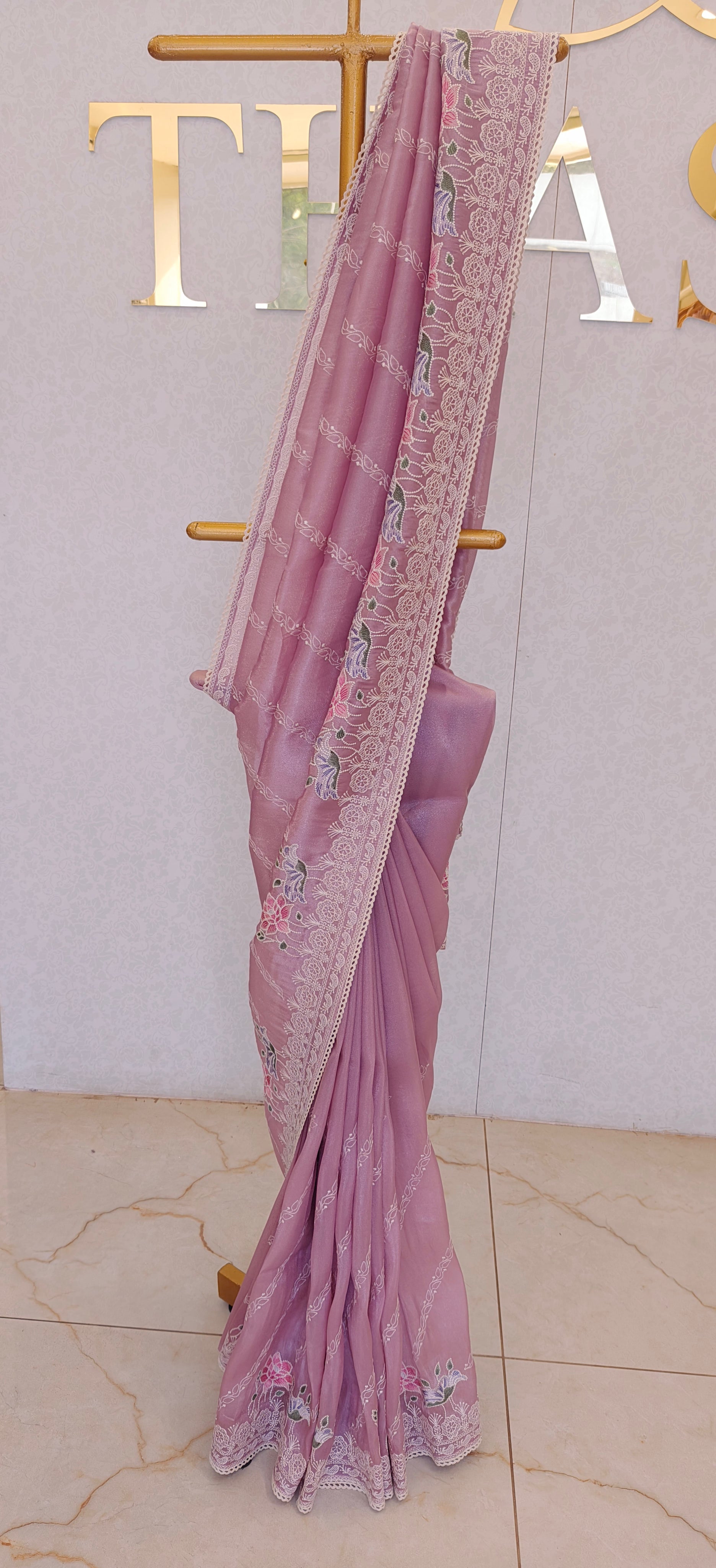 TISSUE SAREE