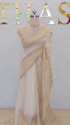 PURE ORGANZA SAREE