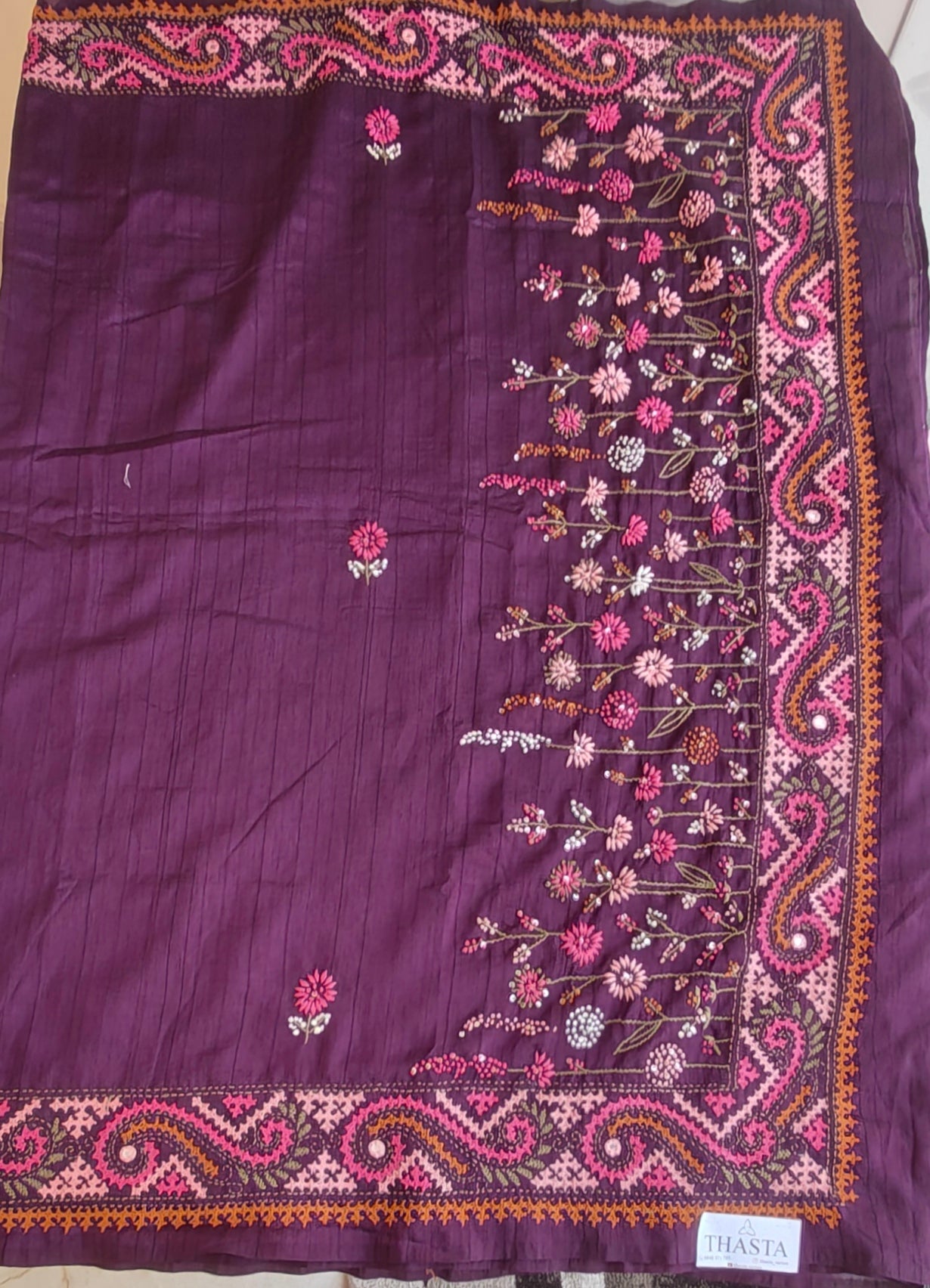 Tussar saree