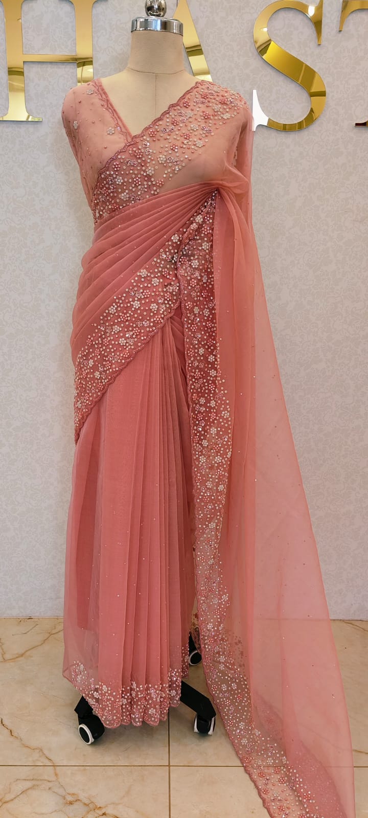 Semi Organza Saree