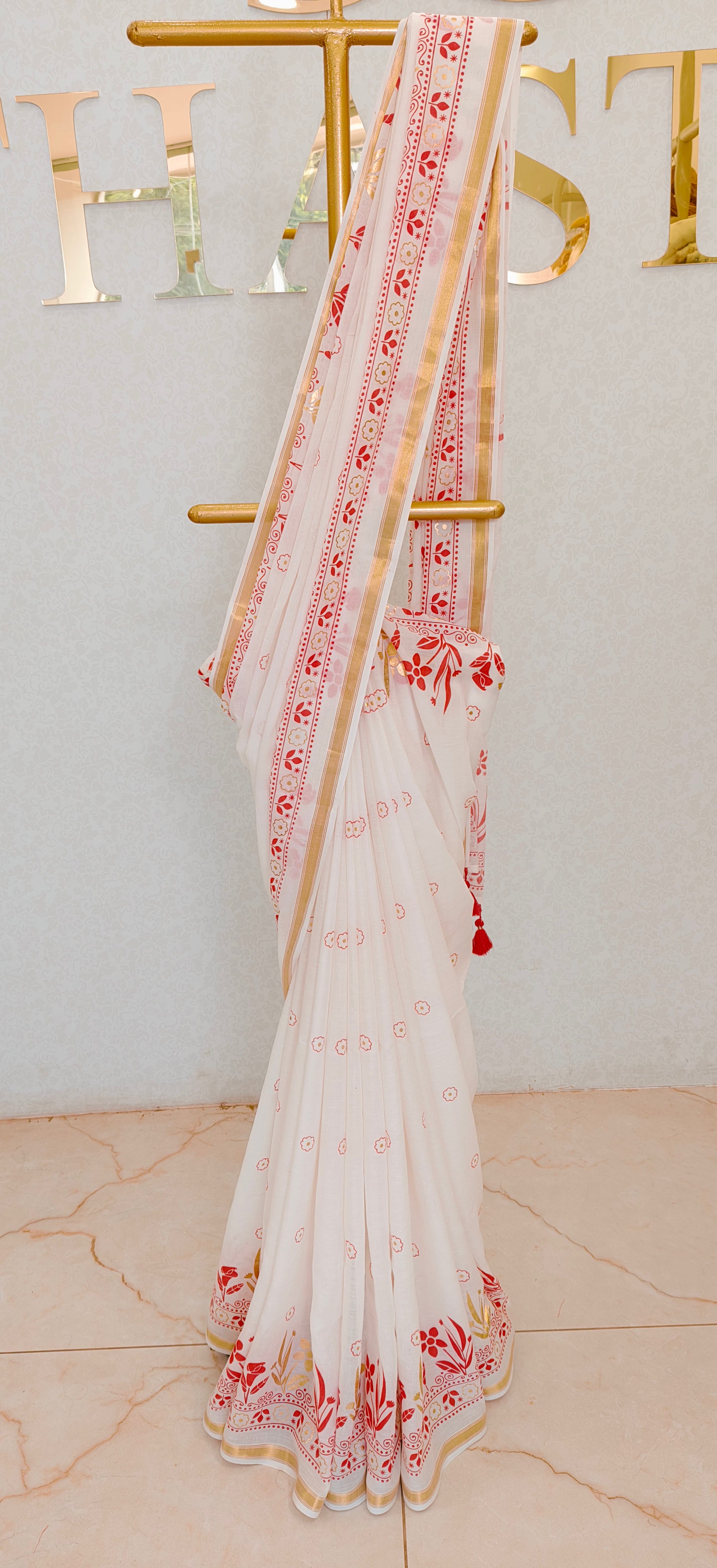 MUL COTTON SAREE