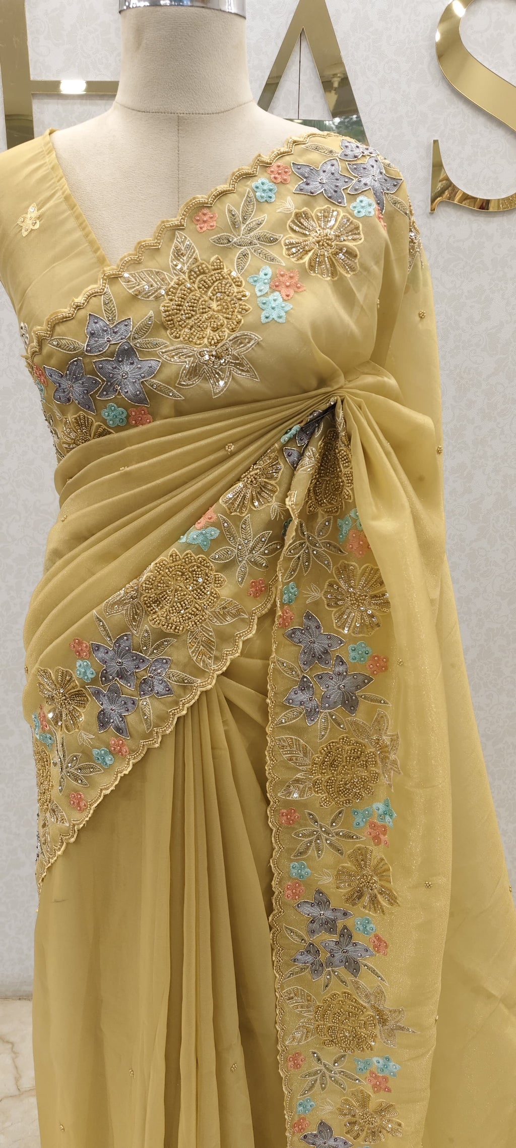 ORGANZA SAREE