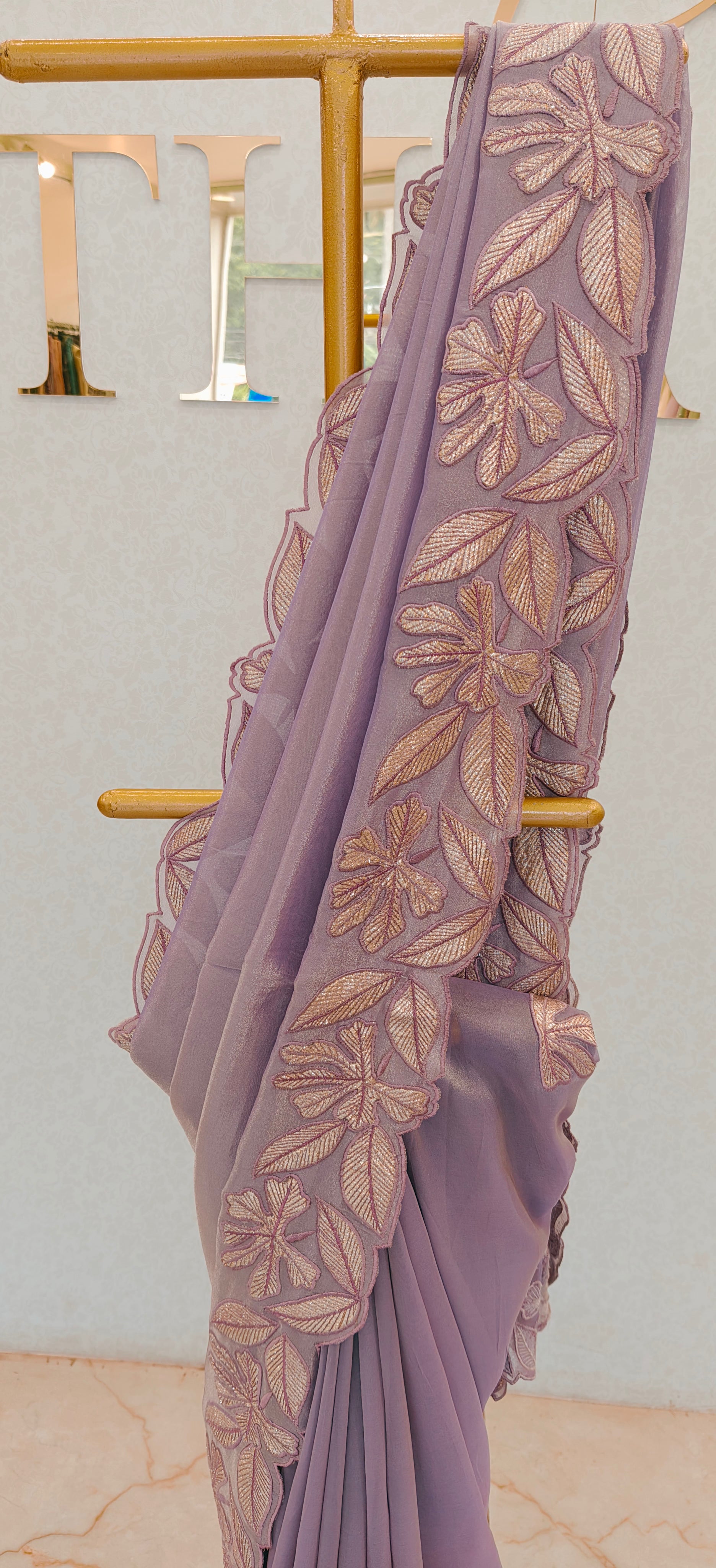 TISSUE ORGANZA SAREE