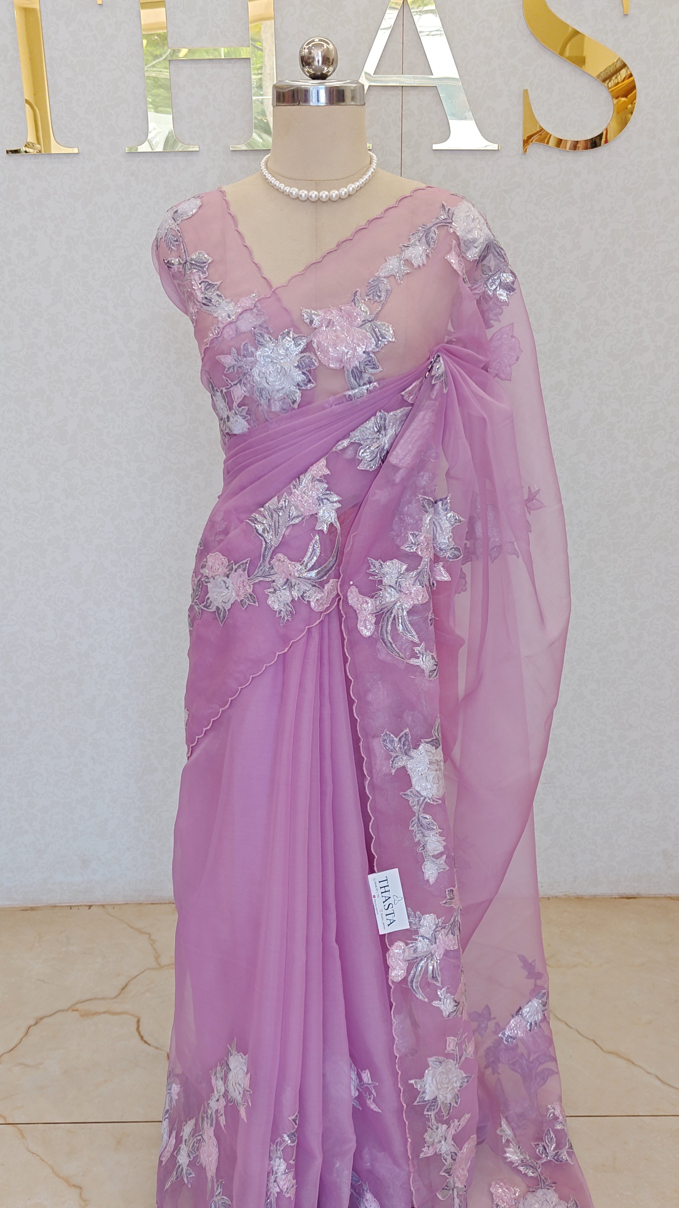 ORGANZA SAREE