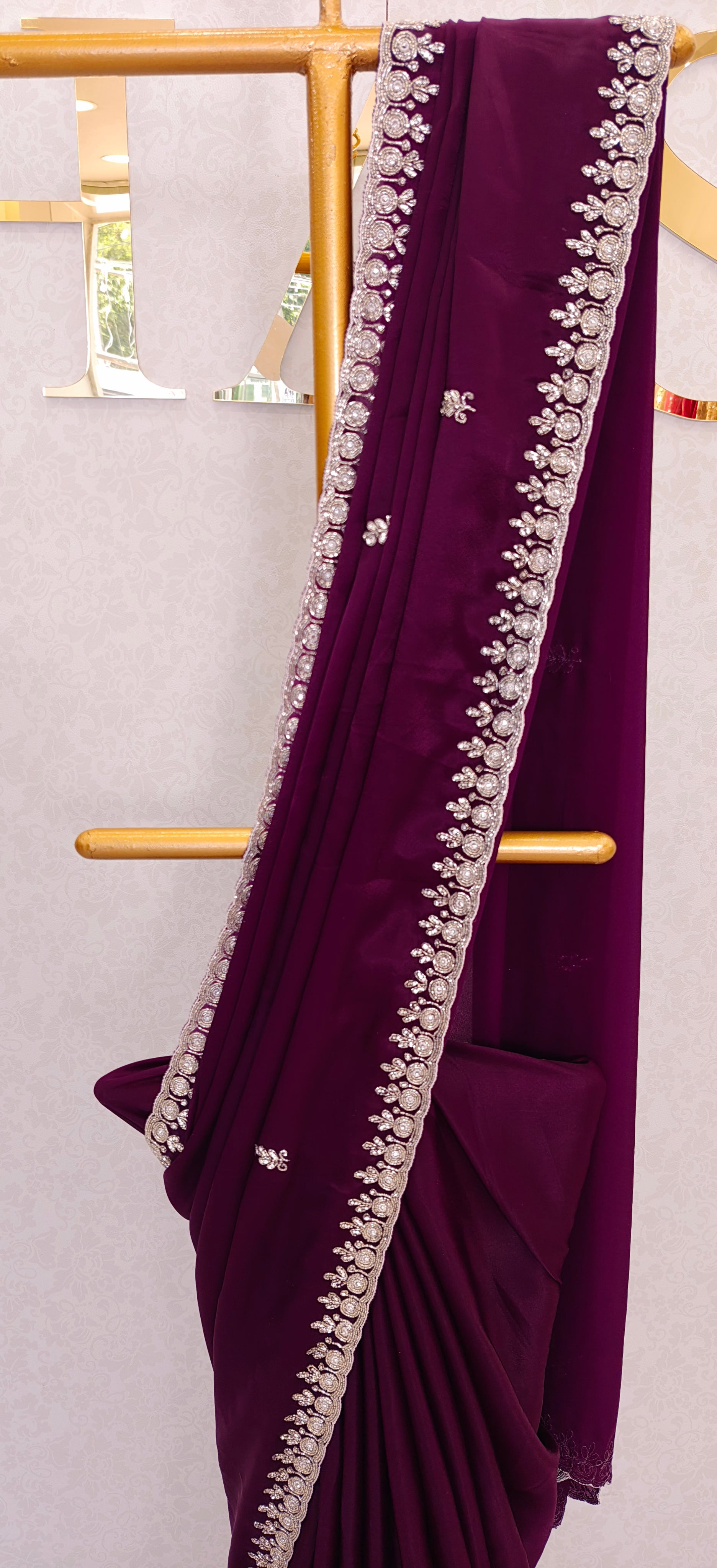 SATIN SAREE