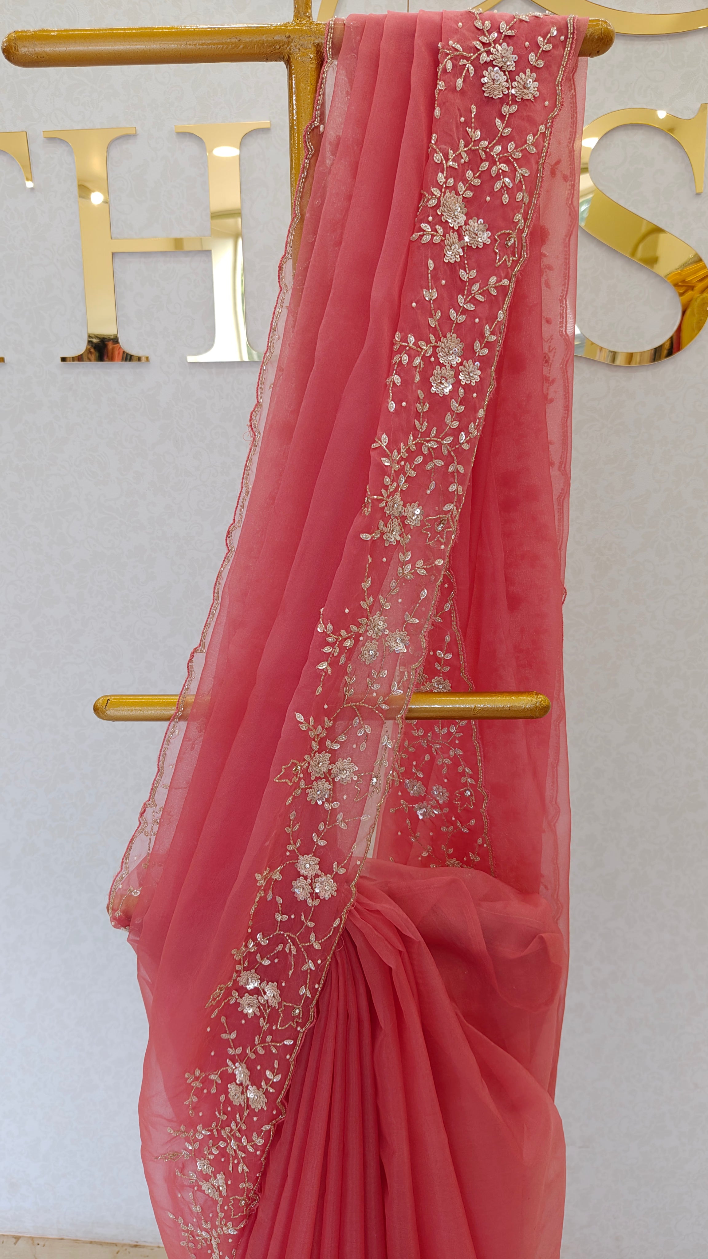 ORGANZA SAREE