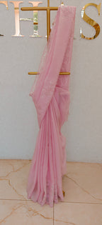 CRUSH ORGANZA SAREE