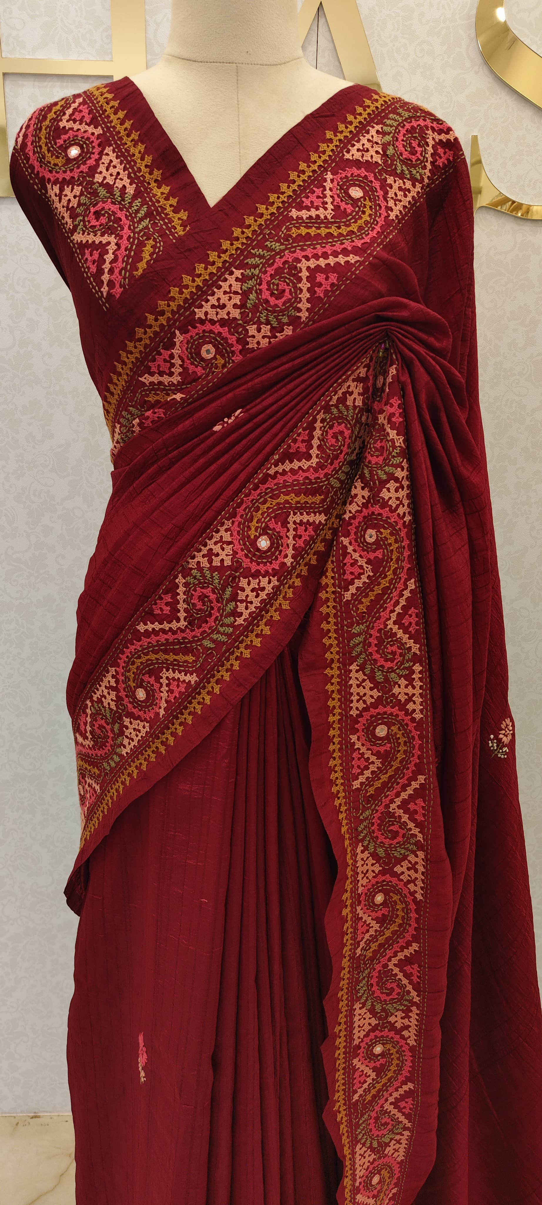 Tussar saree