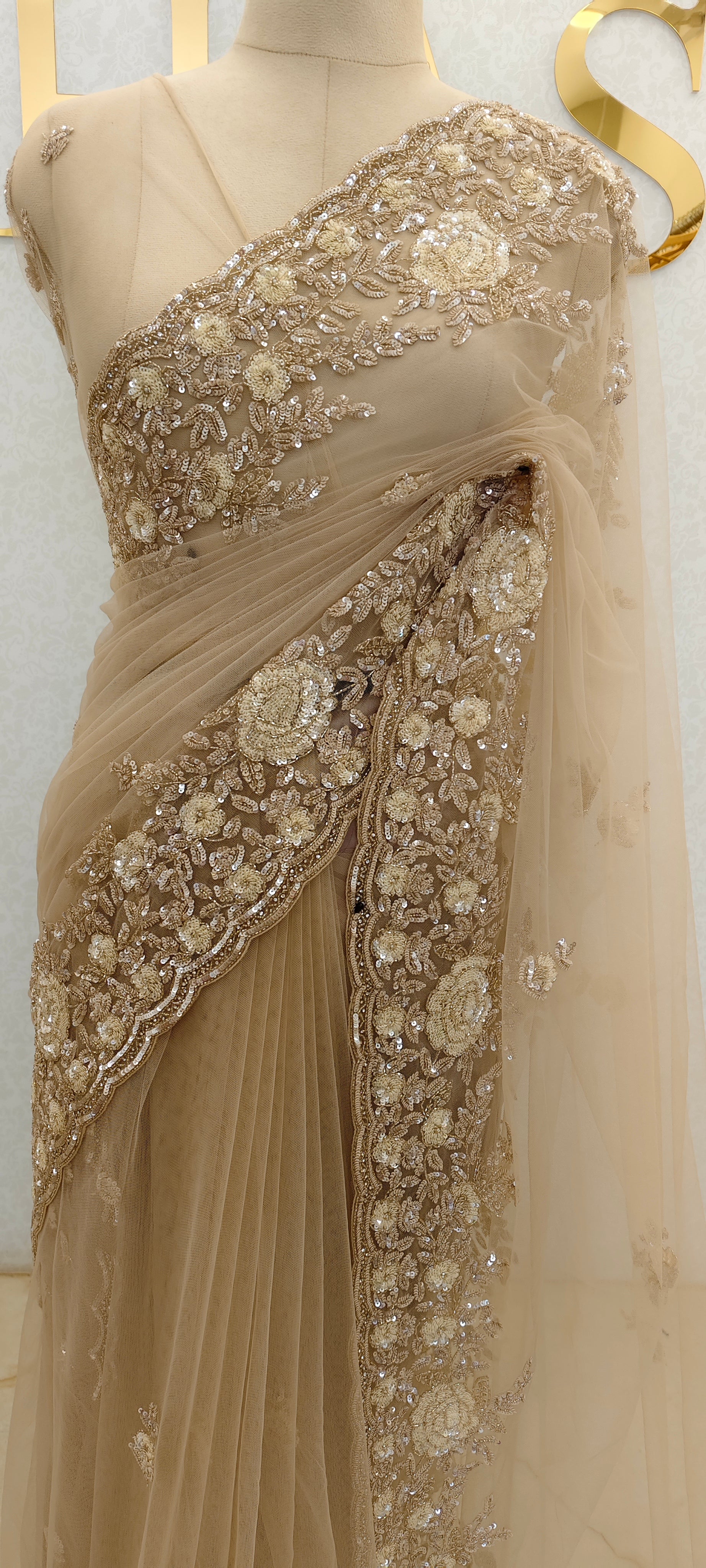 NET SAREE