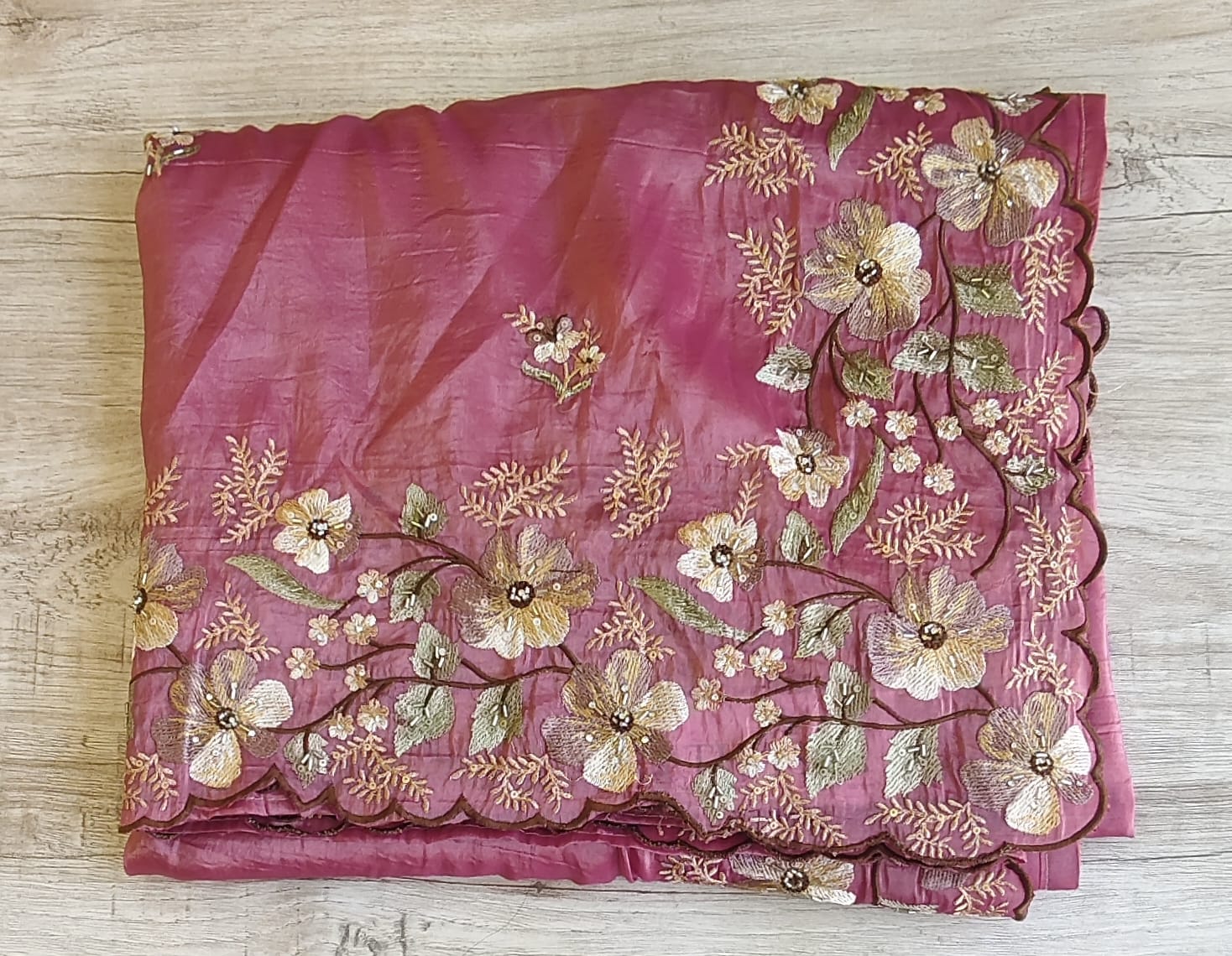 Organza saree