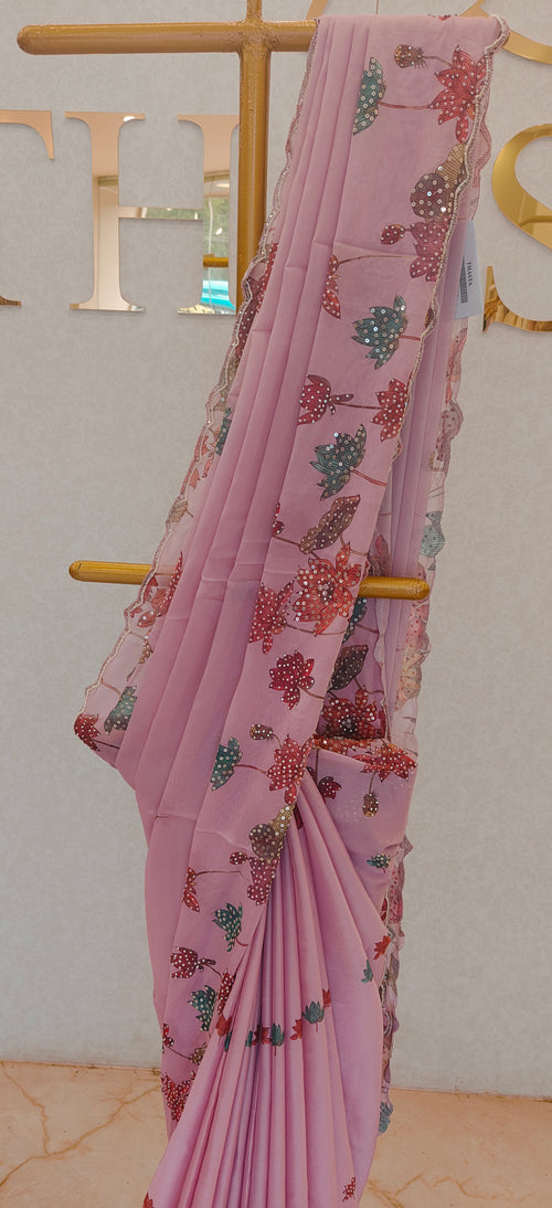 GEORGETTE SAREE