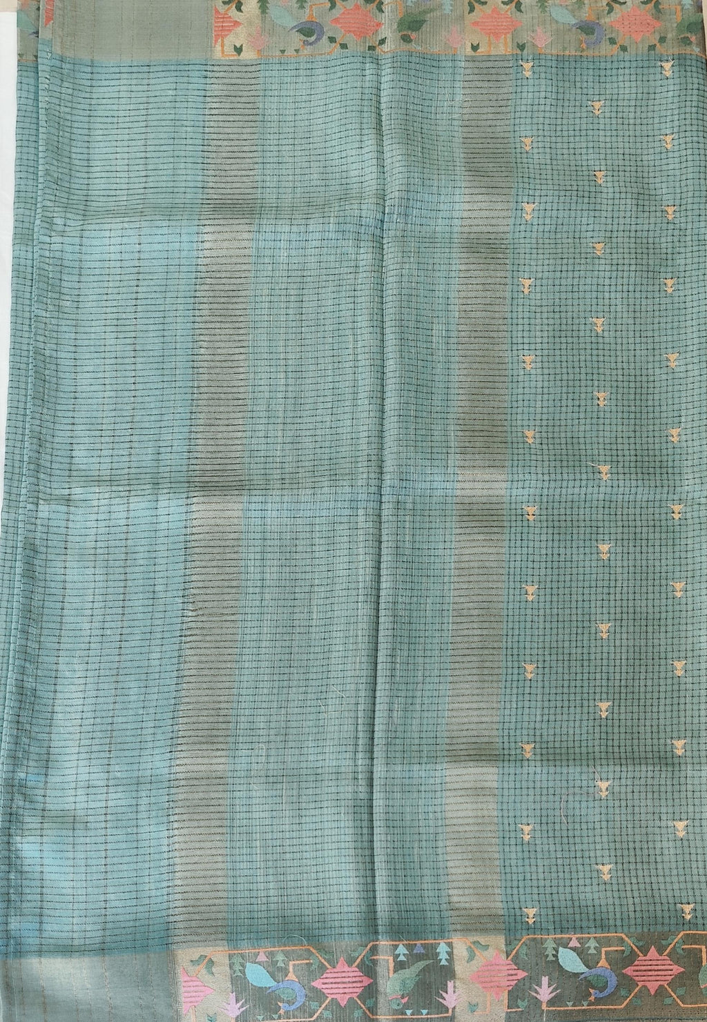 Semi tussar saree