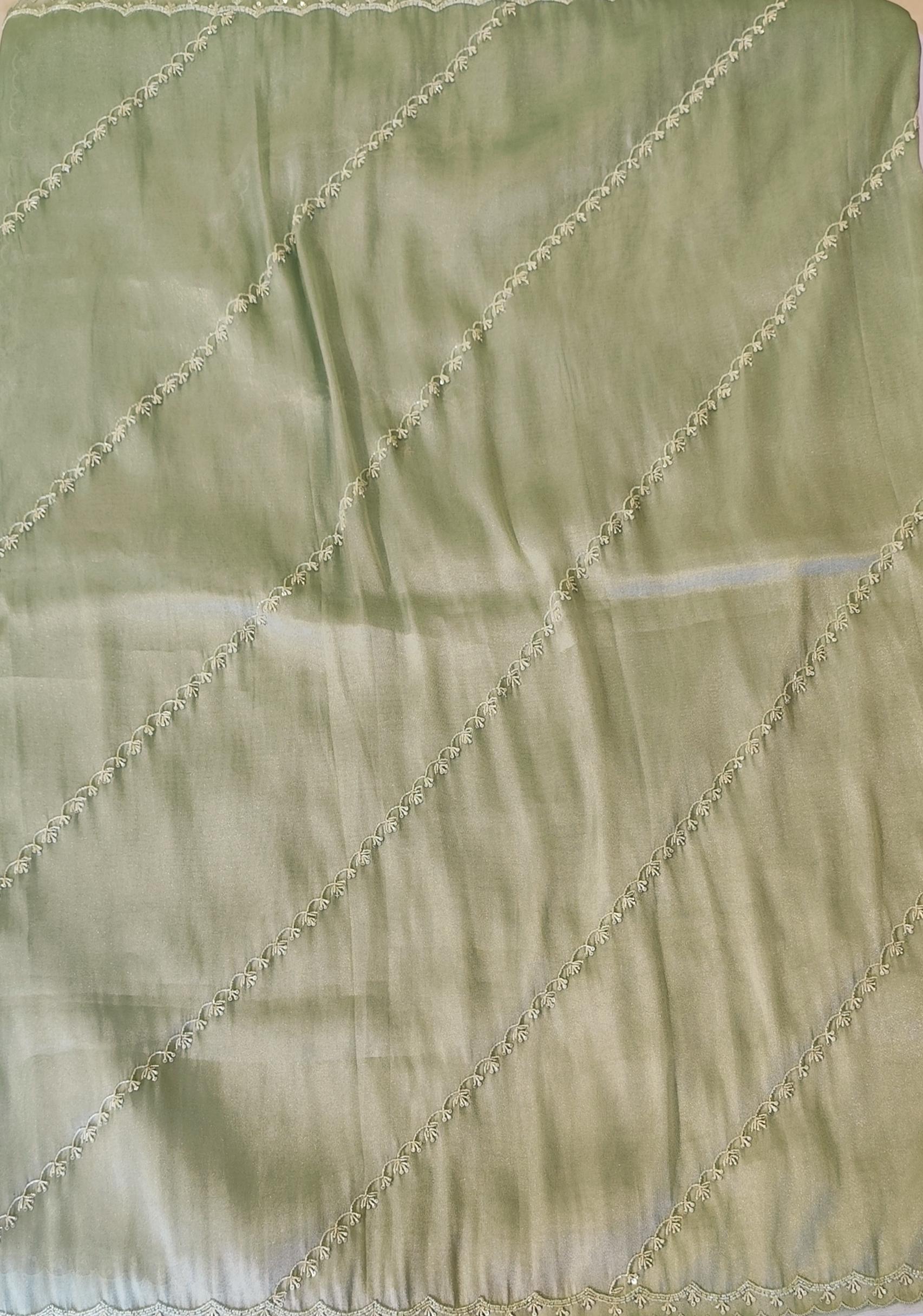 Chanderi Tissue saree