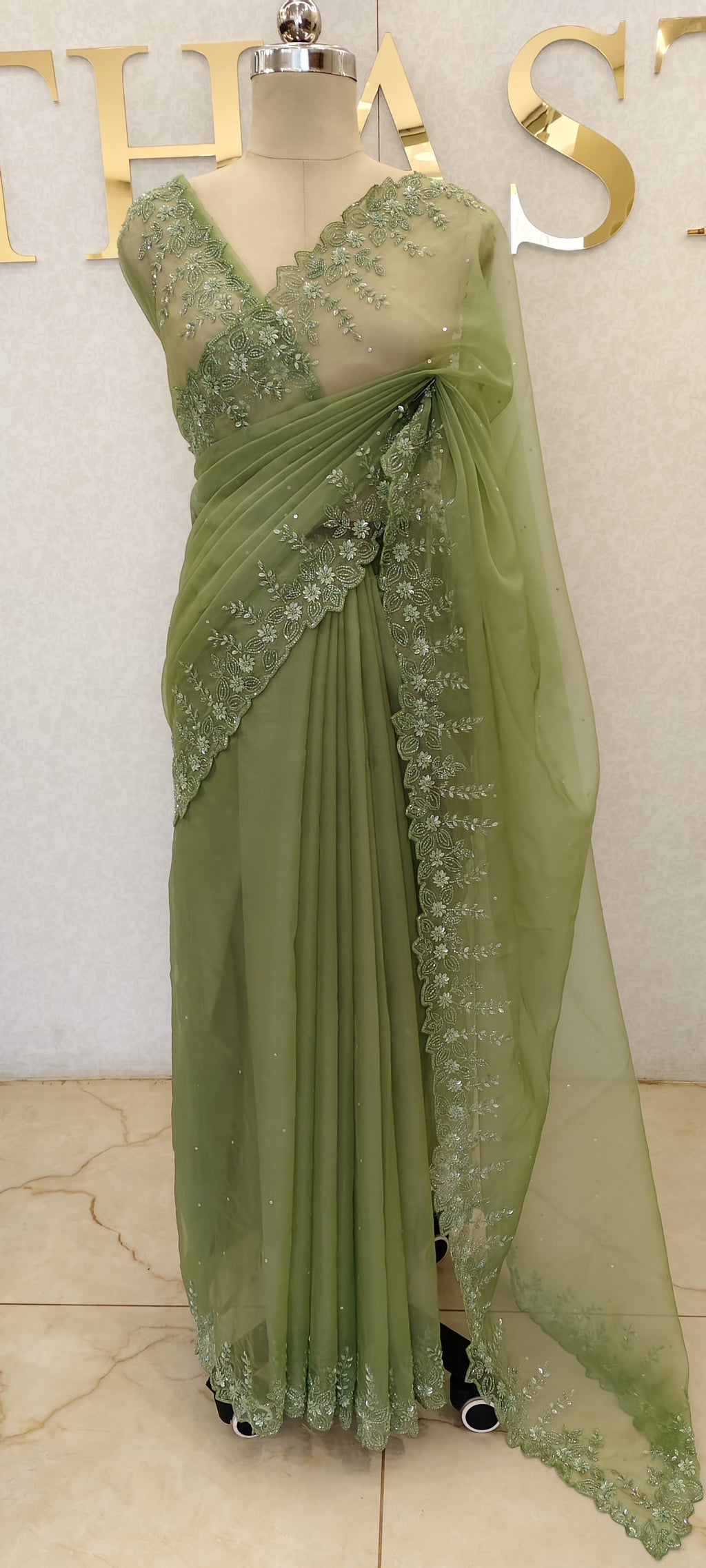 ORGANZA SAREE