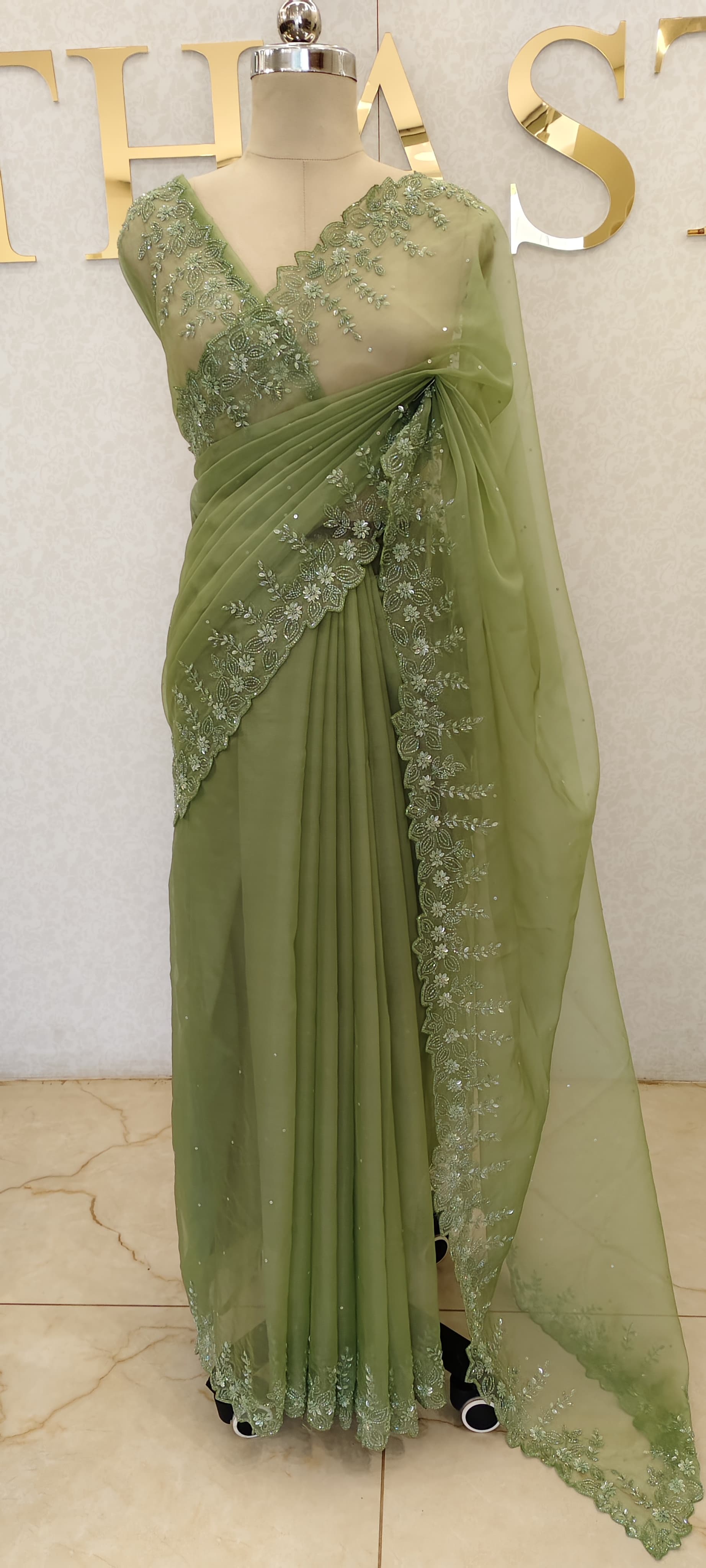 ORGANZA SAREE