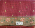 Semi tussar saree