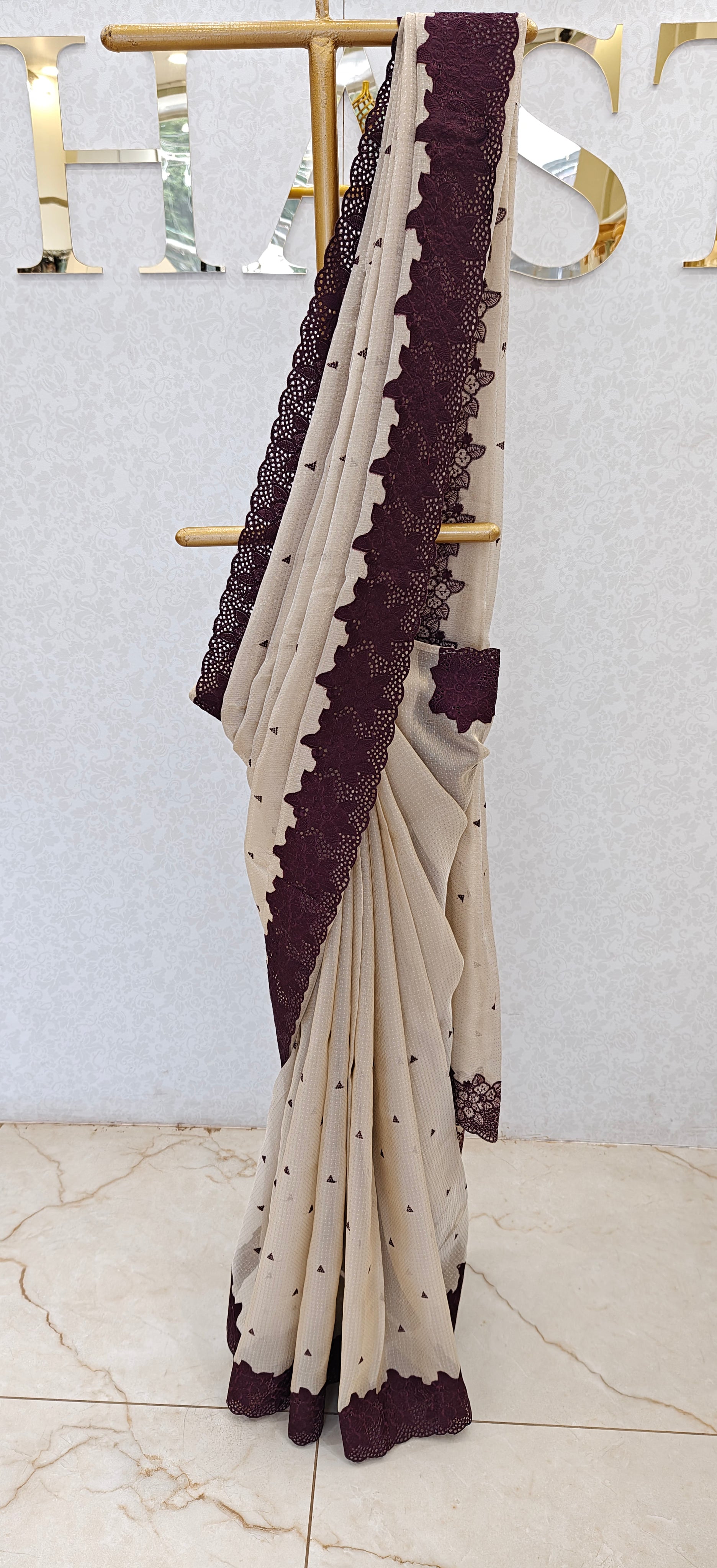 TISSUE SAREE