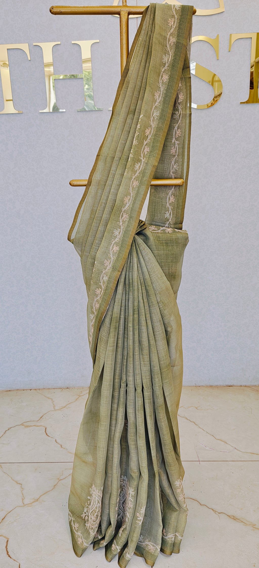 TISSUE SAREE