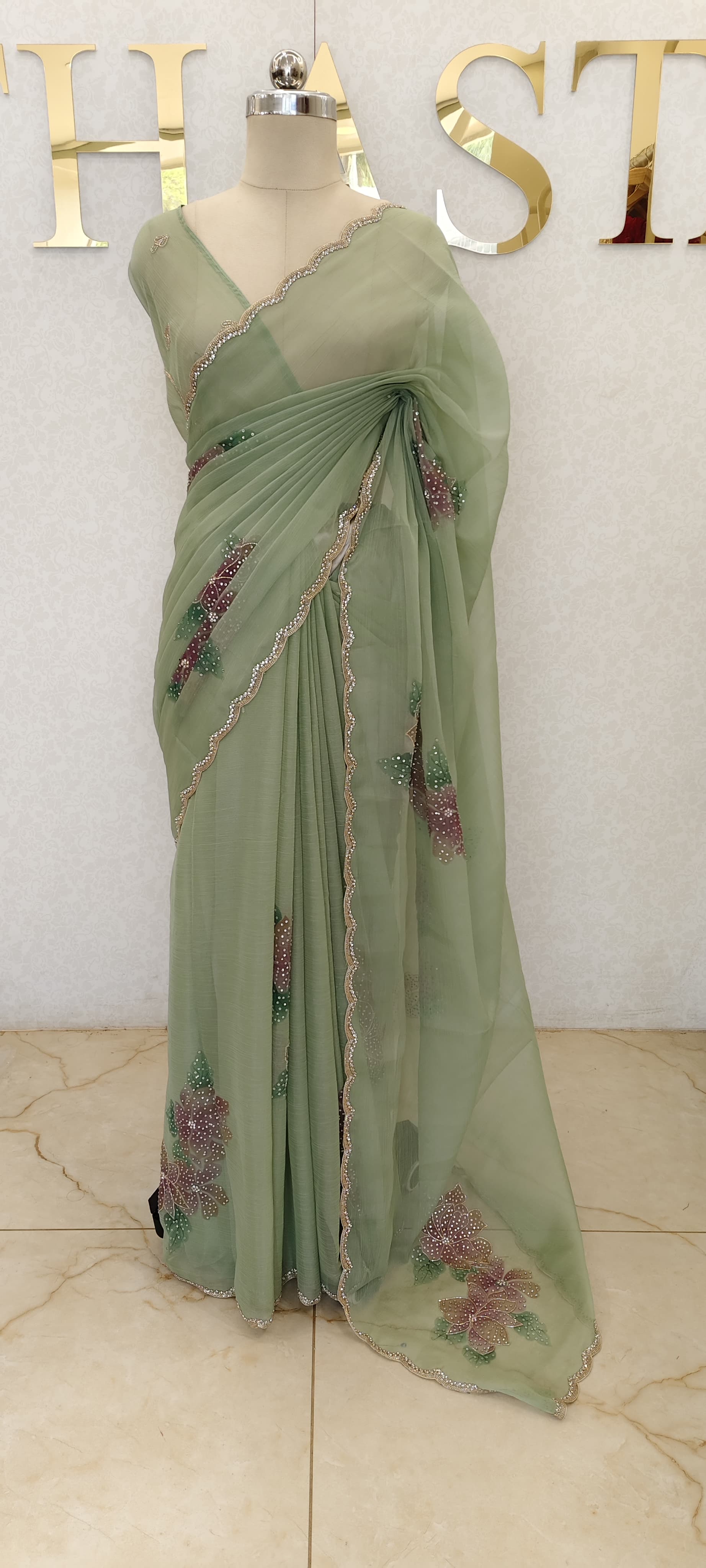 CHIFFON SAREE