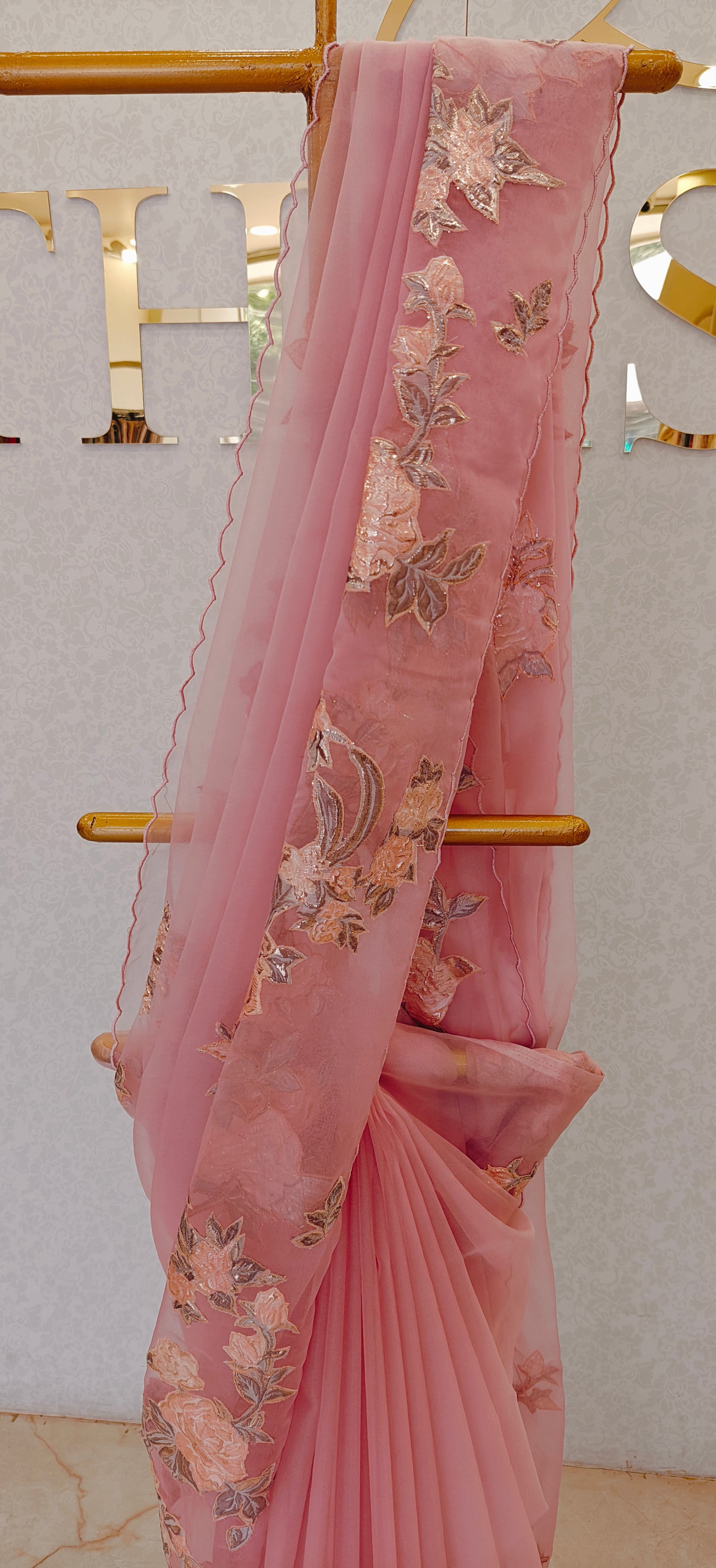 ORGANZA SAREE