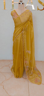 FLOWY ORGANZA SAREE